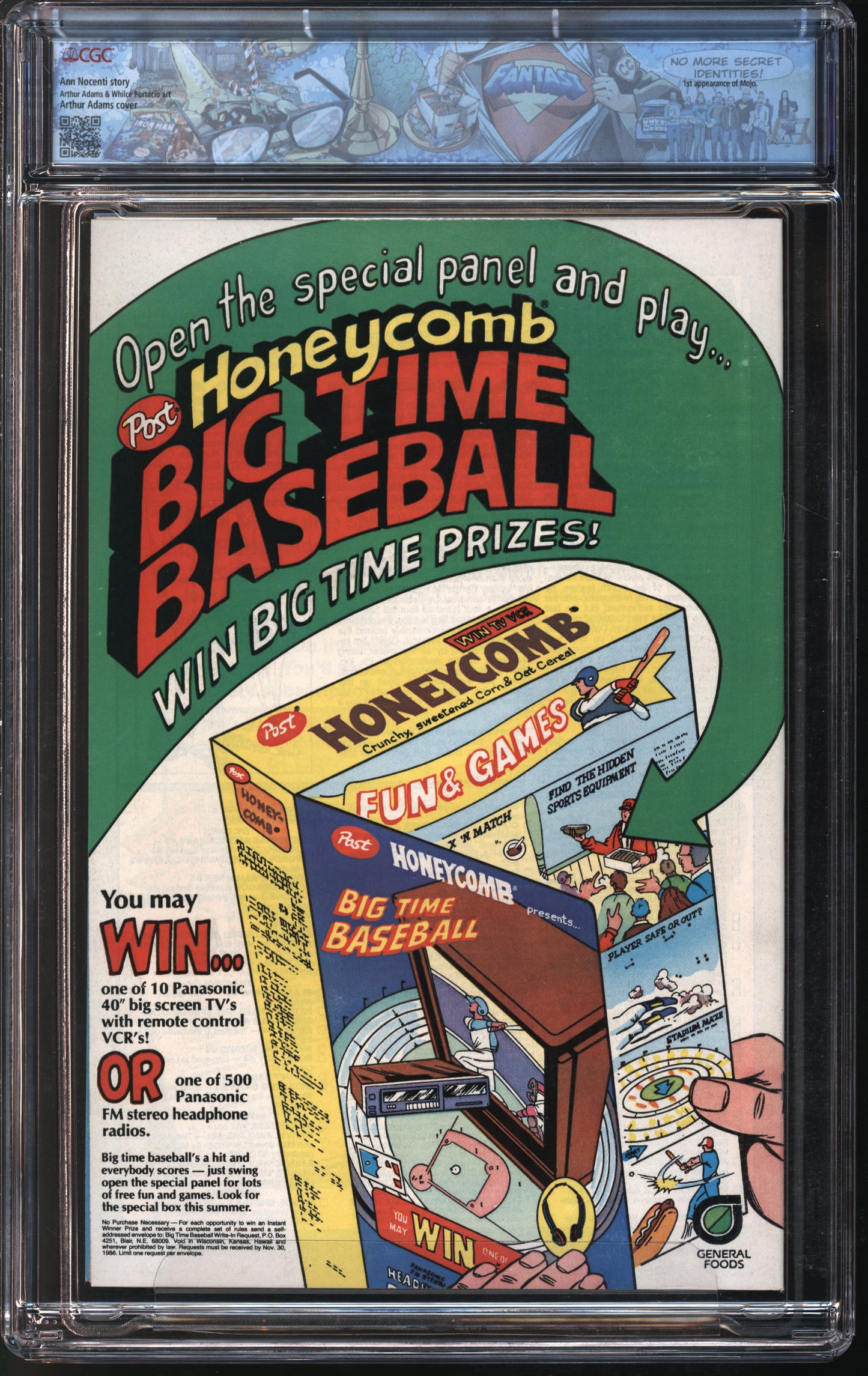 Marvel Comics Longshot #3 11/85 FANTAST CGC 9.8 White Pages
