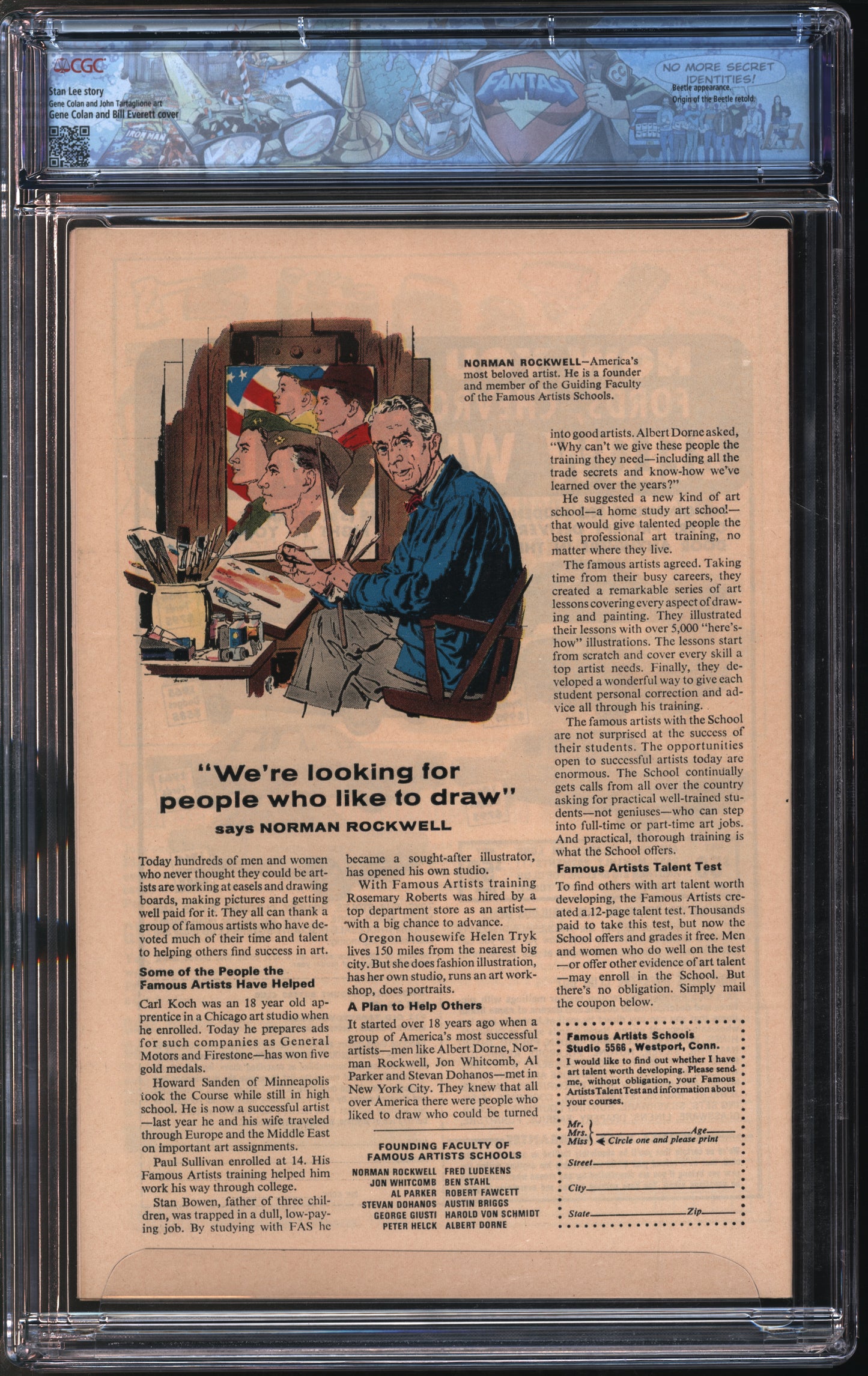 Marvel Comics Daredevil #34 11/67 FANTAST CGC 9.6 White Pages