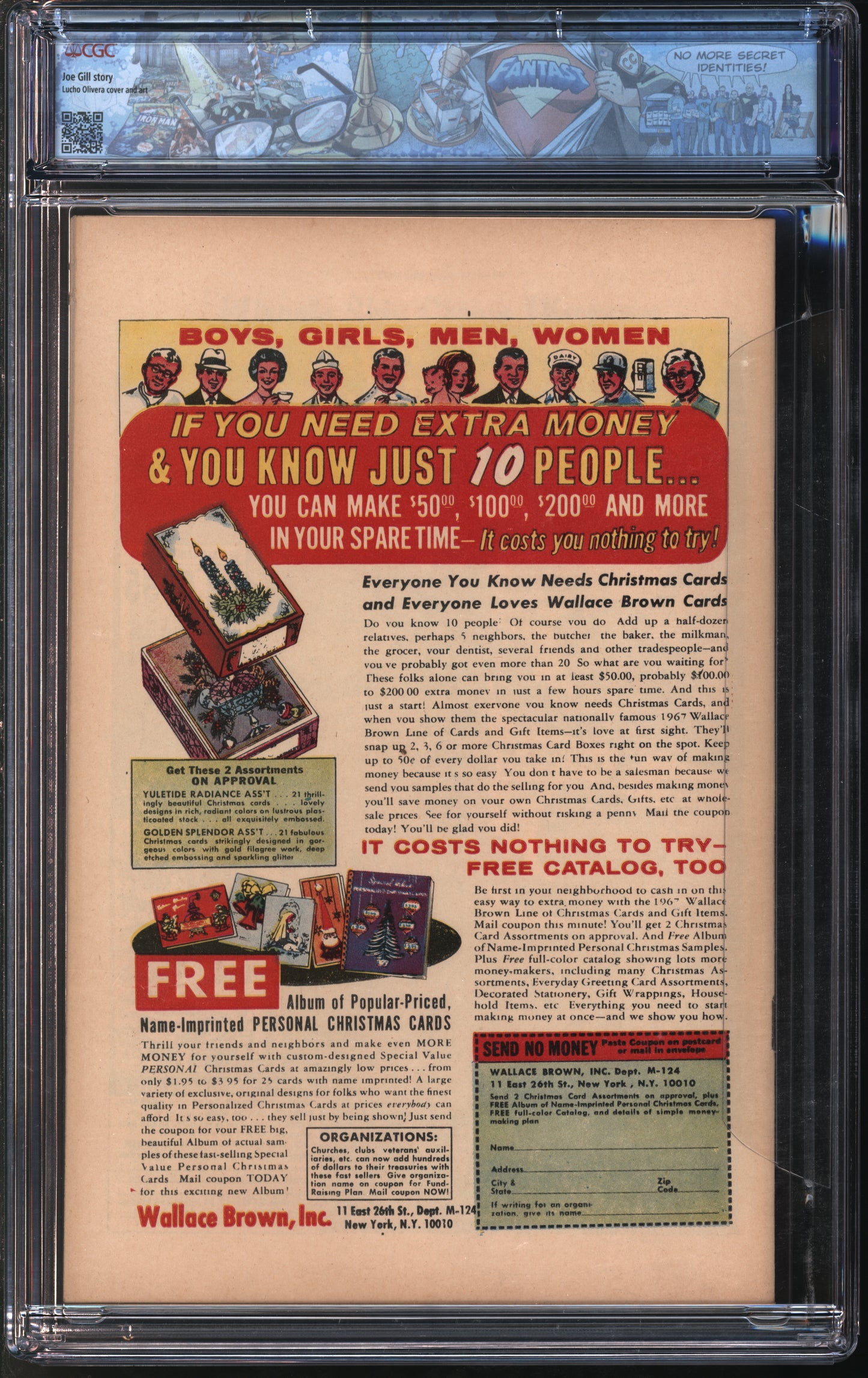 Chalton Comics Teen-Age Love #55 9/67 FANTAST CGC 9.4 Off-White to White Pages