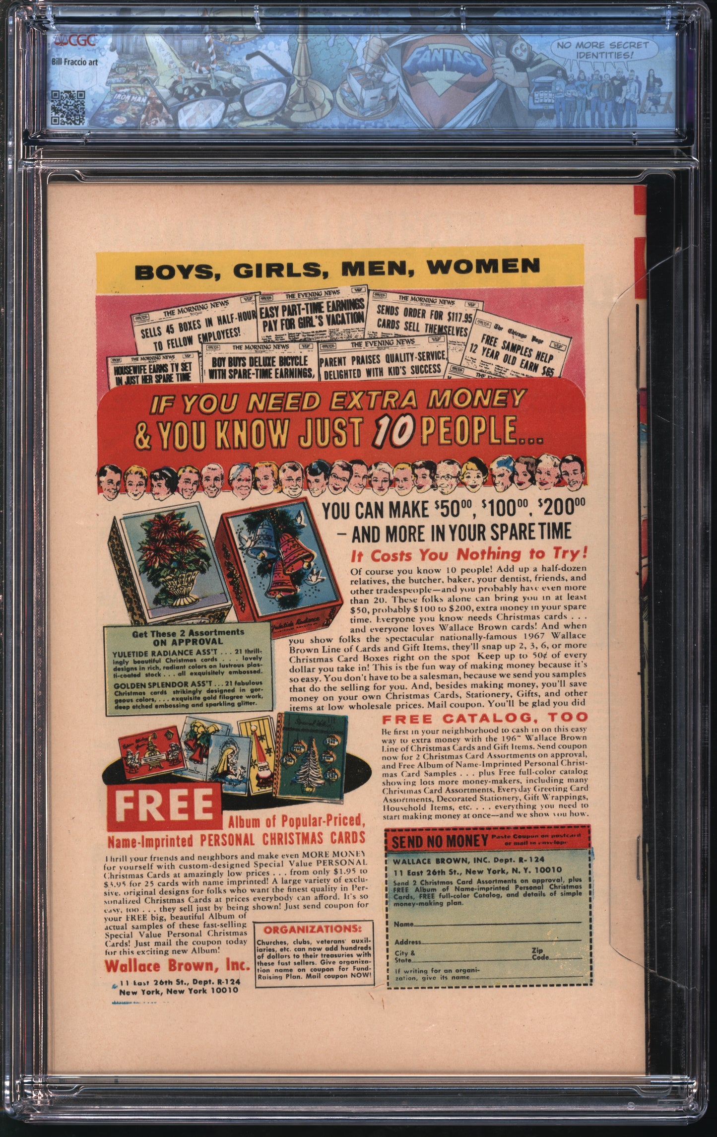Chalton Comics Teen-Age Love #56 11/67 FANTAST CGC 9.4 Off-White to White Pages