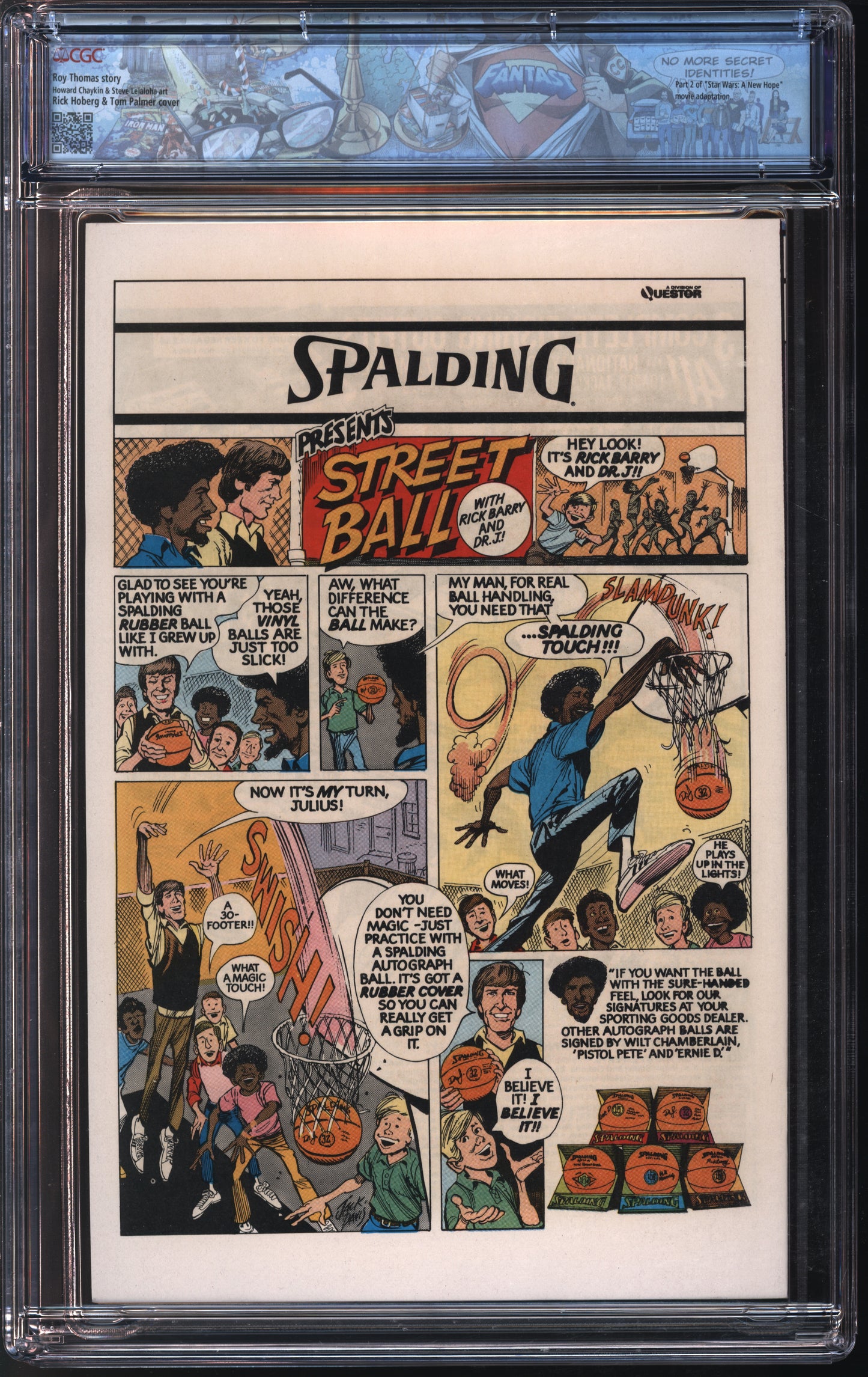 Marvel Comics Star Wars #2 8/77 FANTAST CGC 9.6 White Pages