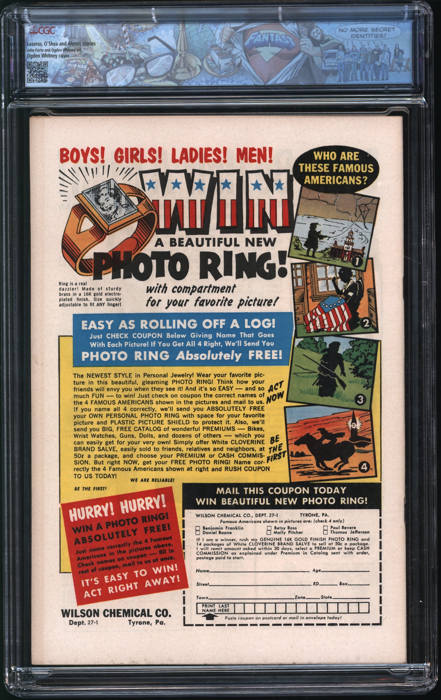 American Comics Group Unknown Worlds #6 3/61 FANTAST CGC 8.0 Off-White to White Pages