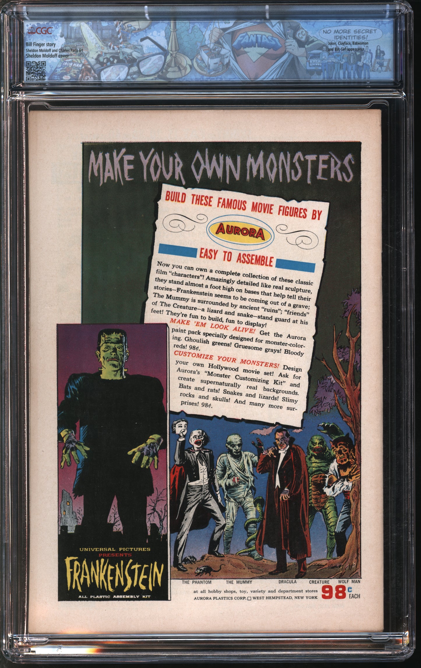 D.C. Comics Batman #159 11/63 FANTAST CGC 8.0 Off-White to White Pages