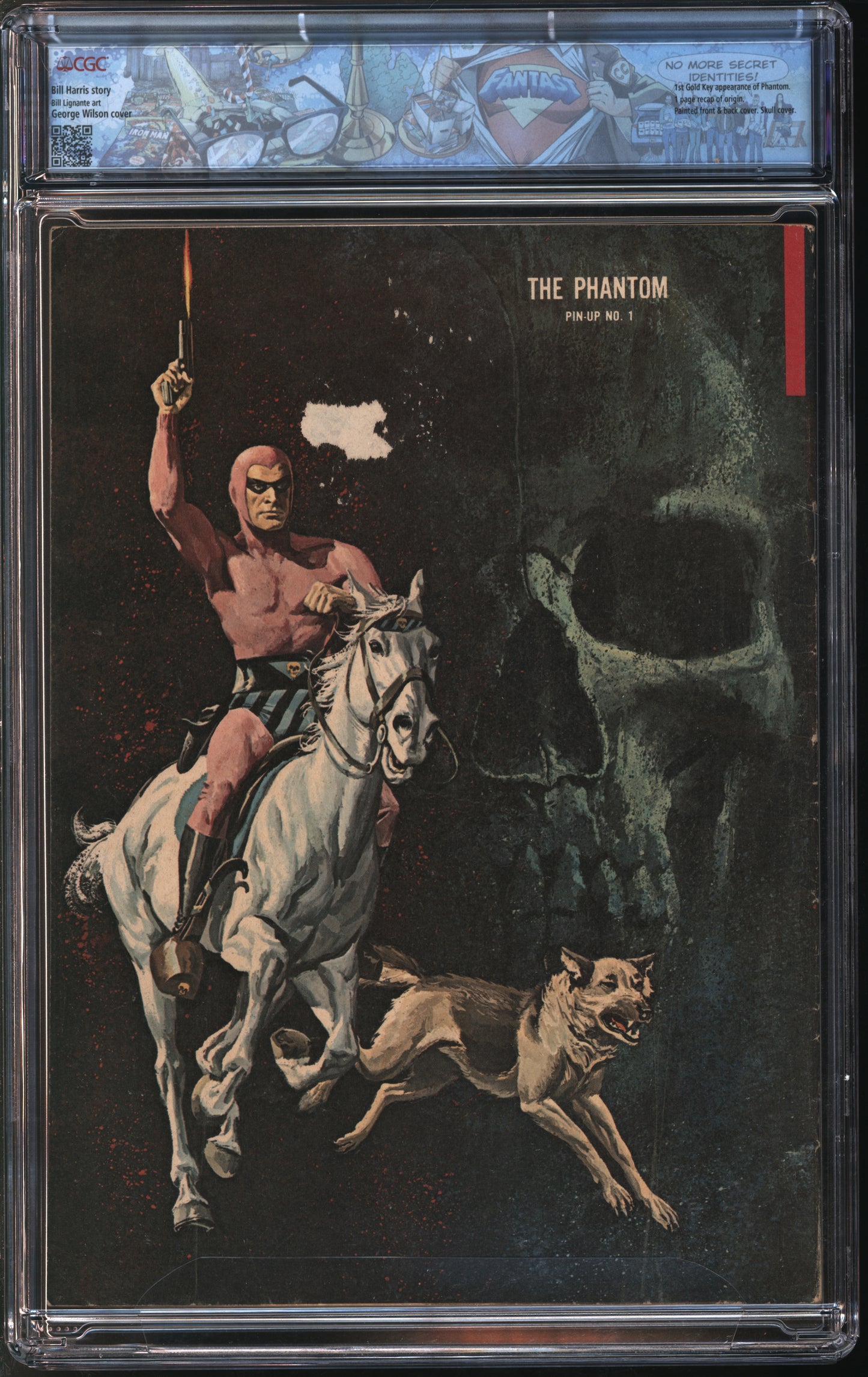 Gold Key Phantom #1 11/62 FANTAST CGC 7.5 Off-White to White Pages