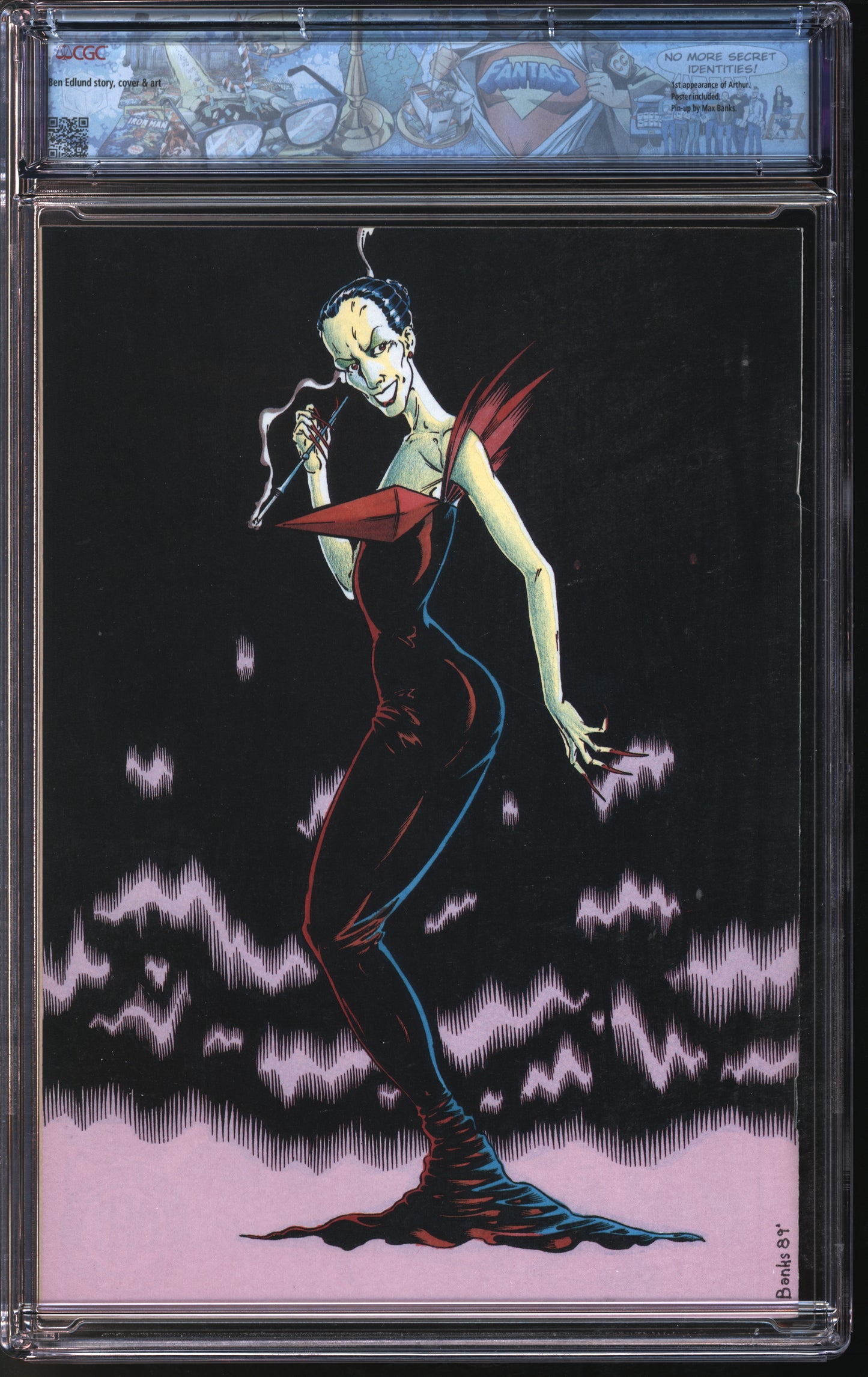 New England Comics The Tick #4 3/89 FANTAST CGC 9.8 White Pages