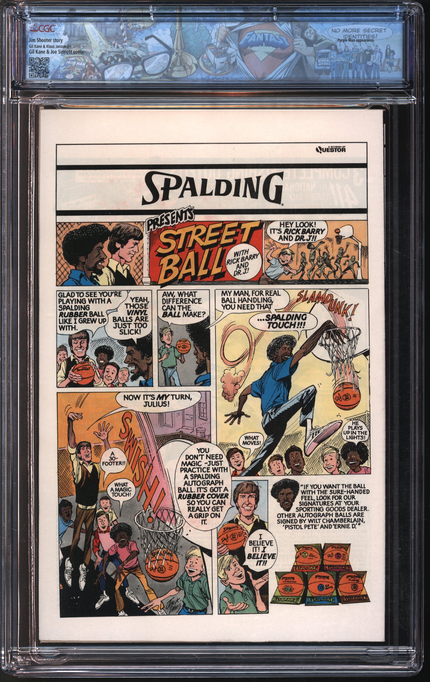 Marvel Comics Daredevil #147 7/77 FANTAST CGC 9.8 White Pages