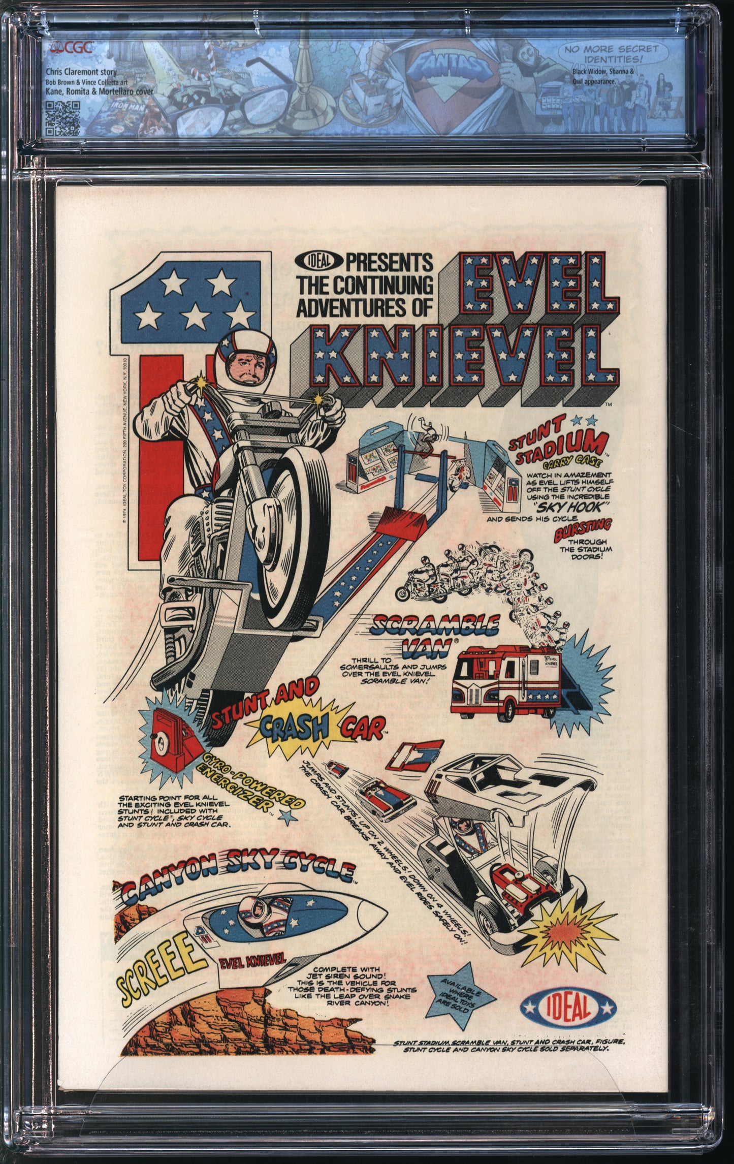 Marvel Comics Daredevil #117 1/75 FANTAST CGC 9.8 Off-White to White Pages