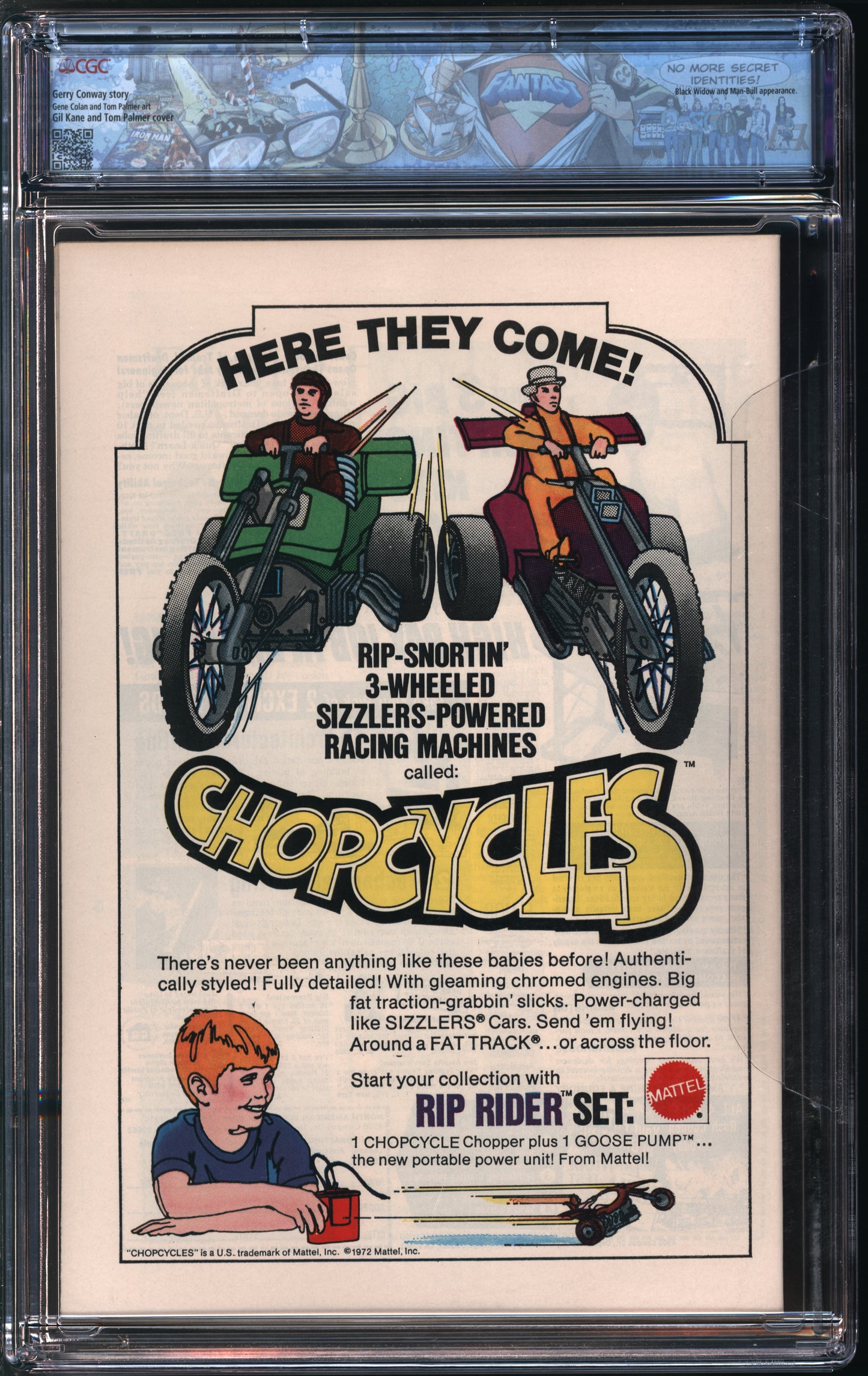 Marvel Comics Daredevil #95 1/73 FANTAST CGC 9.4 White Pages