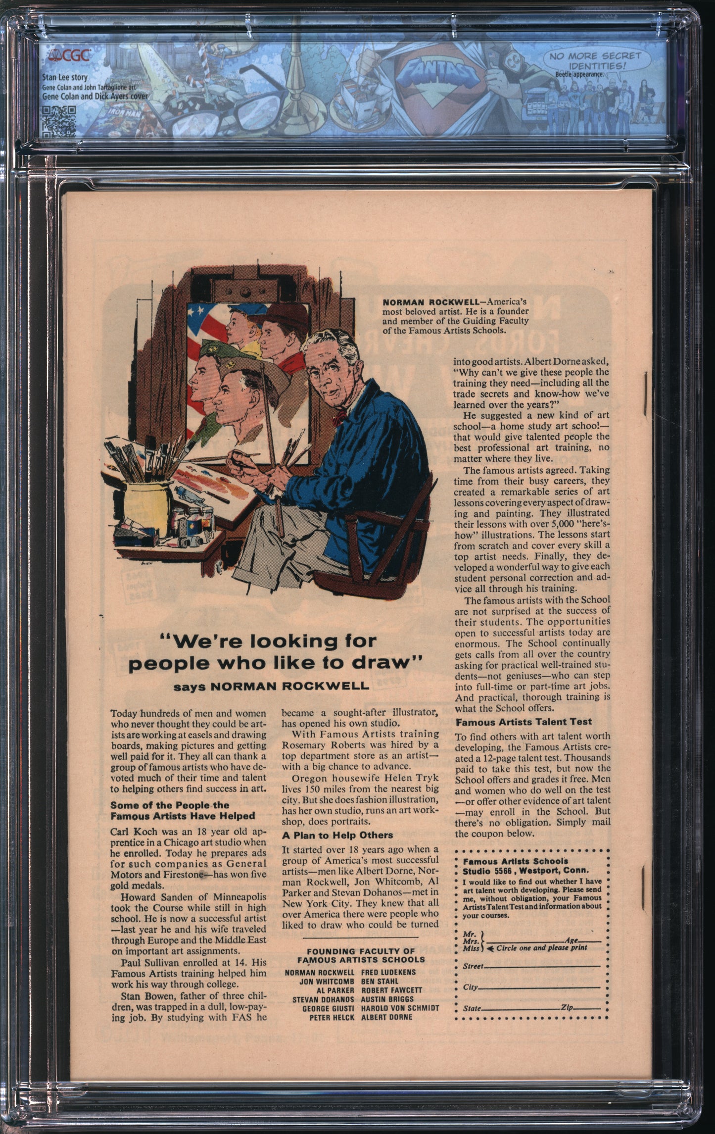 D.C. Comics Daredevil #33 10/67 FANTAST CGC 9.4 White Pages