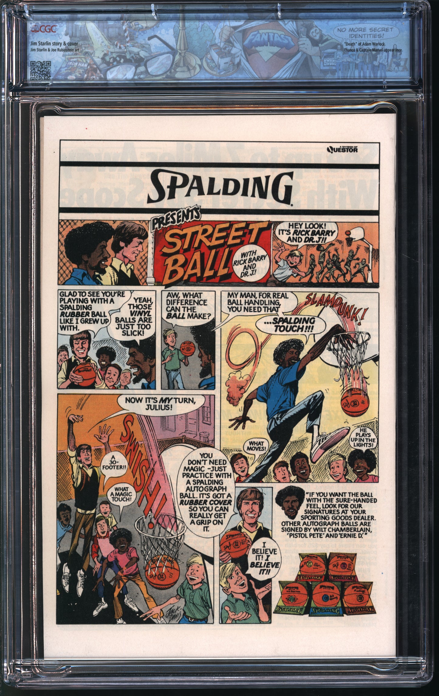 Marvel Comics Avengers Annual #7 1977 FANTAST CGC 9.8 White Pages