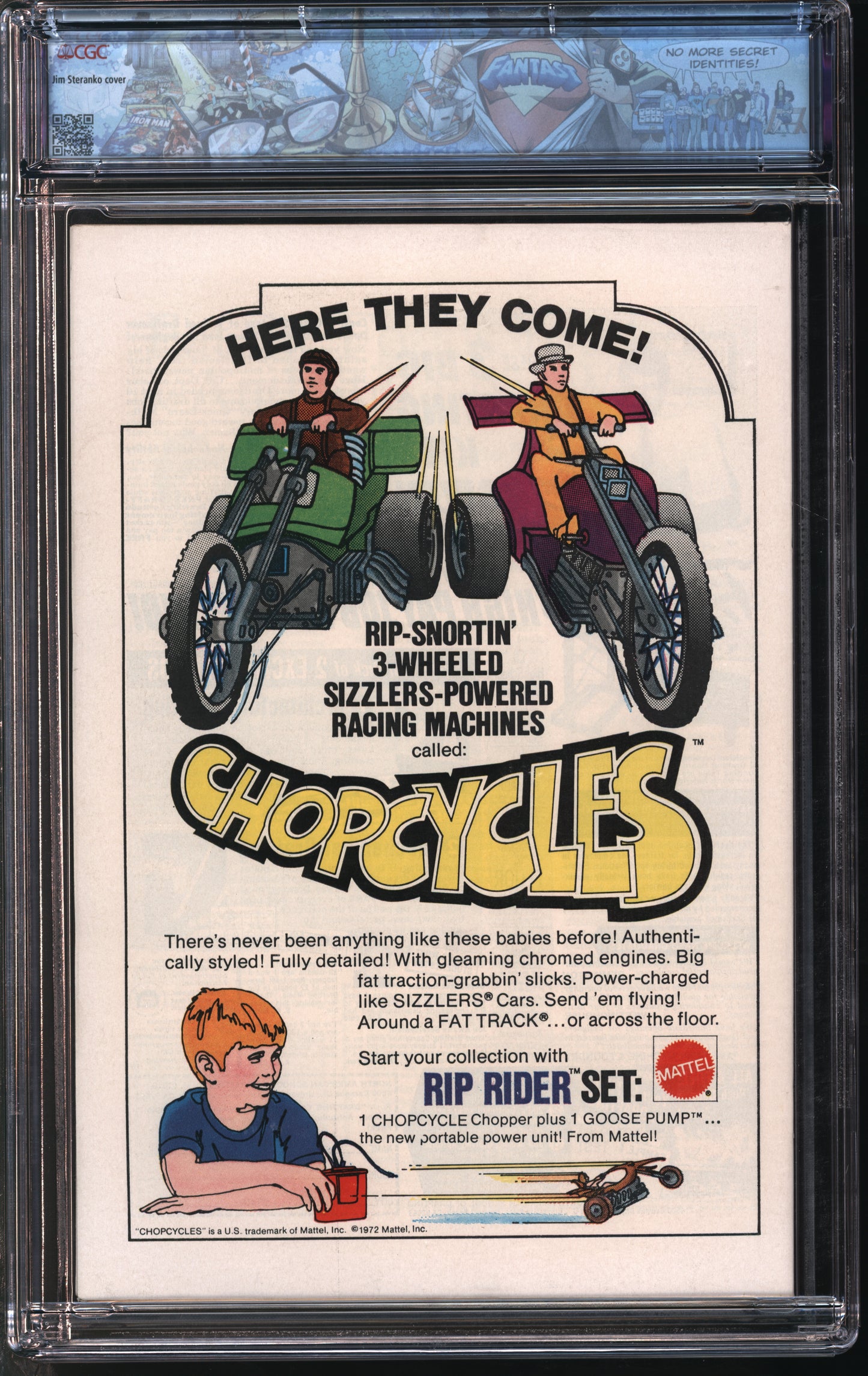Marvel S.H.I.E.L.D. (SHIELD) #1 2/73 FANTAST CGC 7.0 Off-White to White Pages