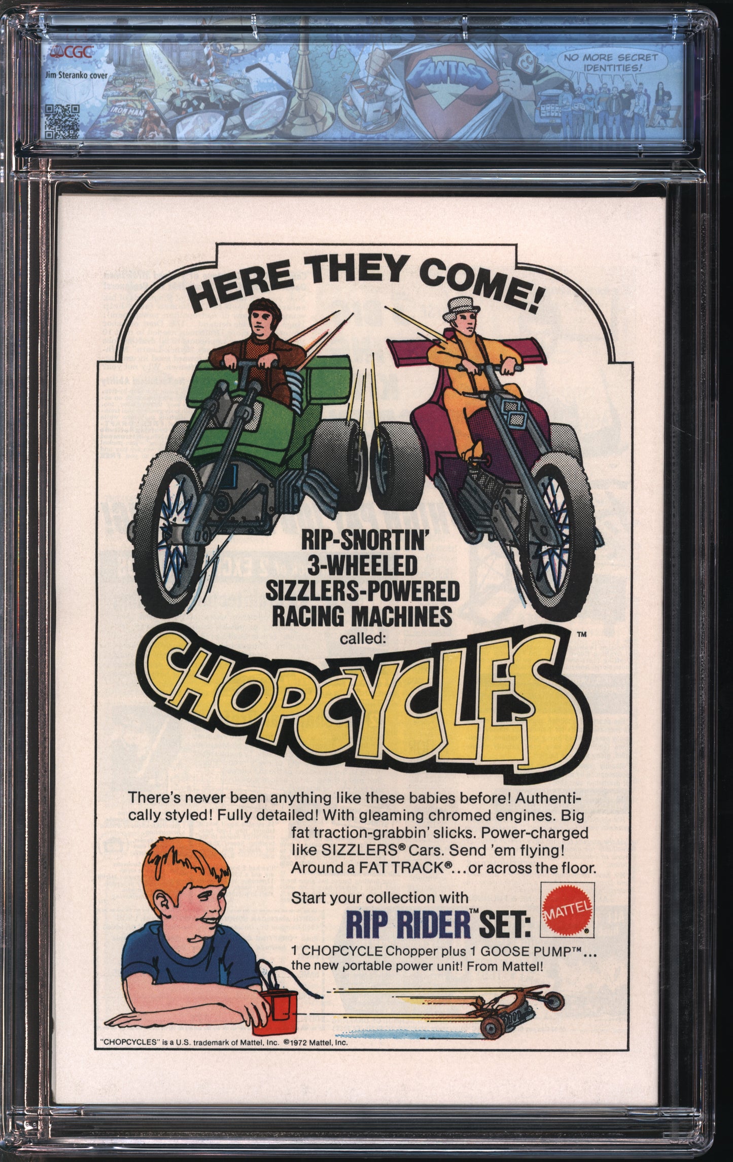 Marvel S.H.I.E.L.D. (SHIELD) #1 2/73 FANTAST CGC 9.6 Off-White to White Pages