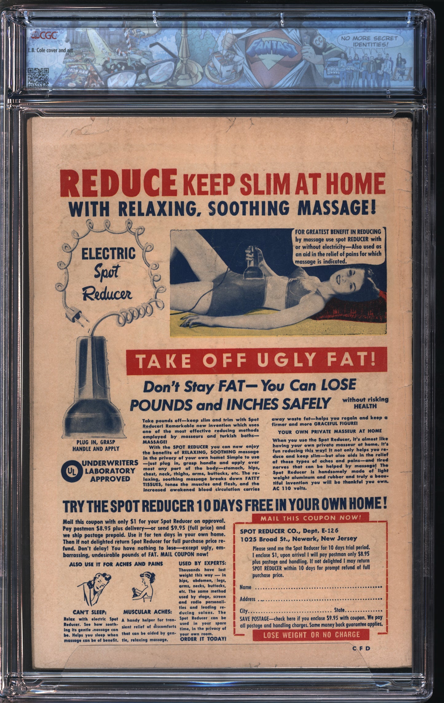 Star Pub. Crime Fighting Detective #14 3/51 FANTAST CGC 4.5 Off-White Pages