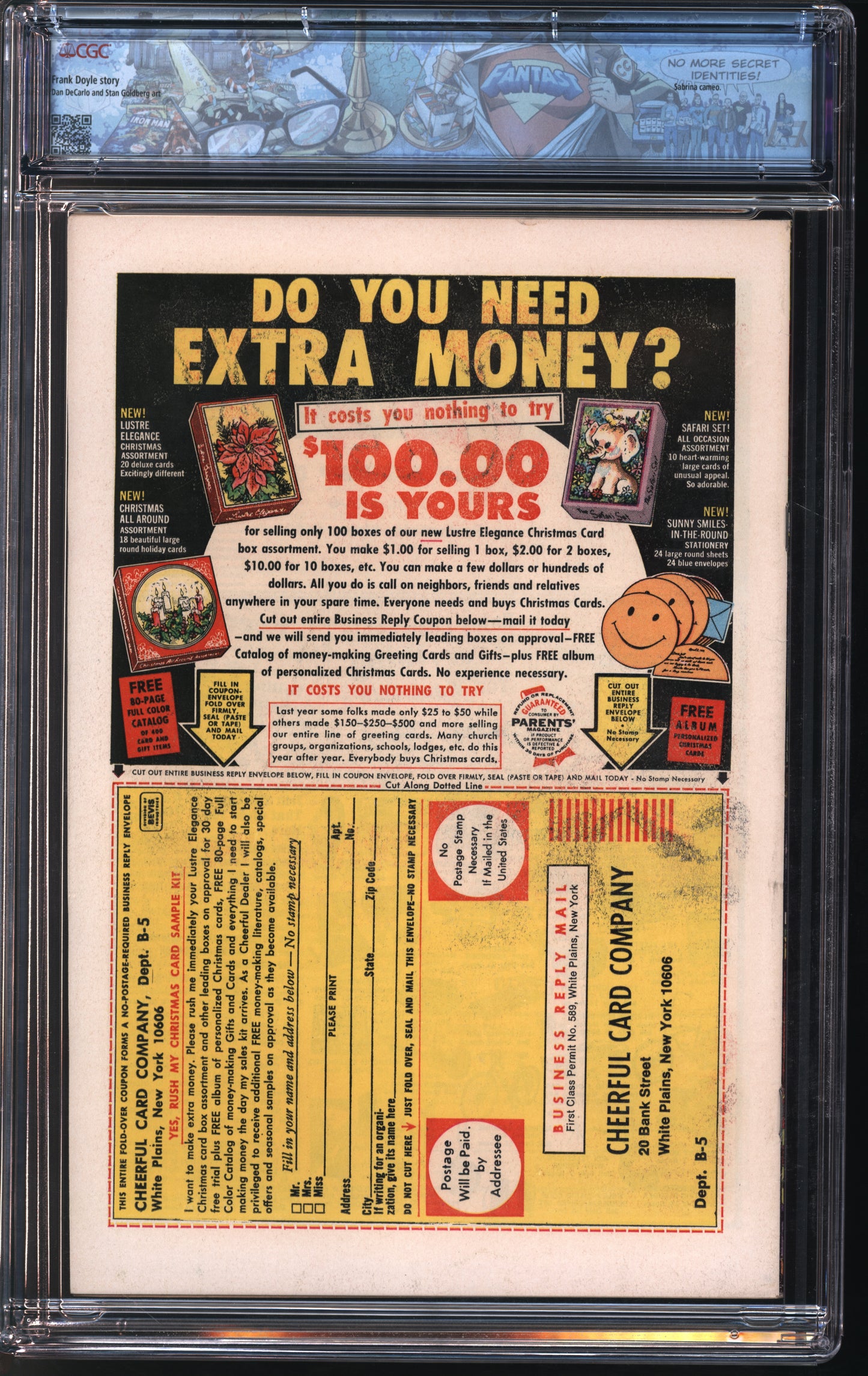 Archie Pub. Chilling Adventures in Sorcery #1 9/72 FANTAST CGC 6.0 White Pages