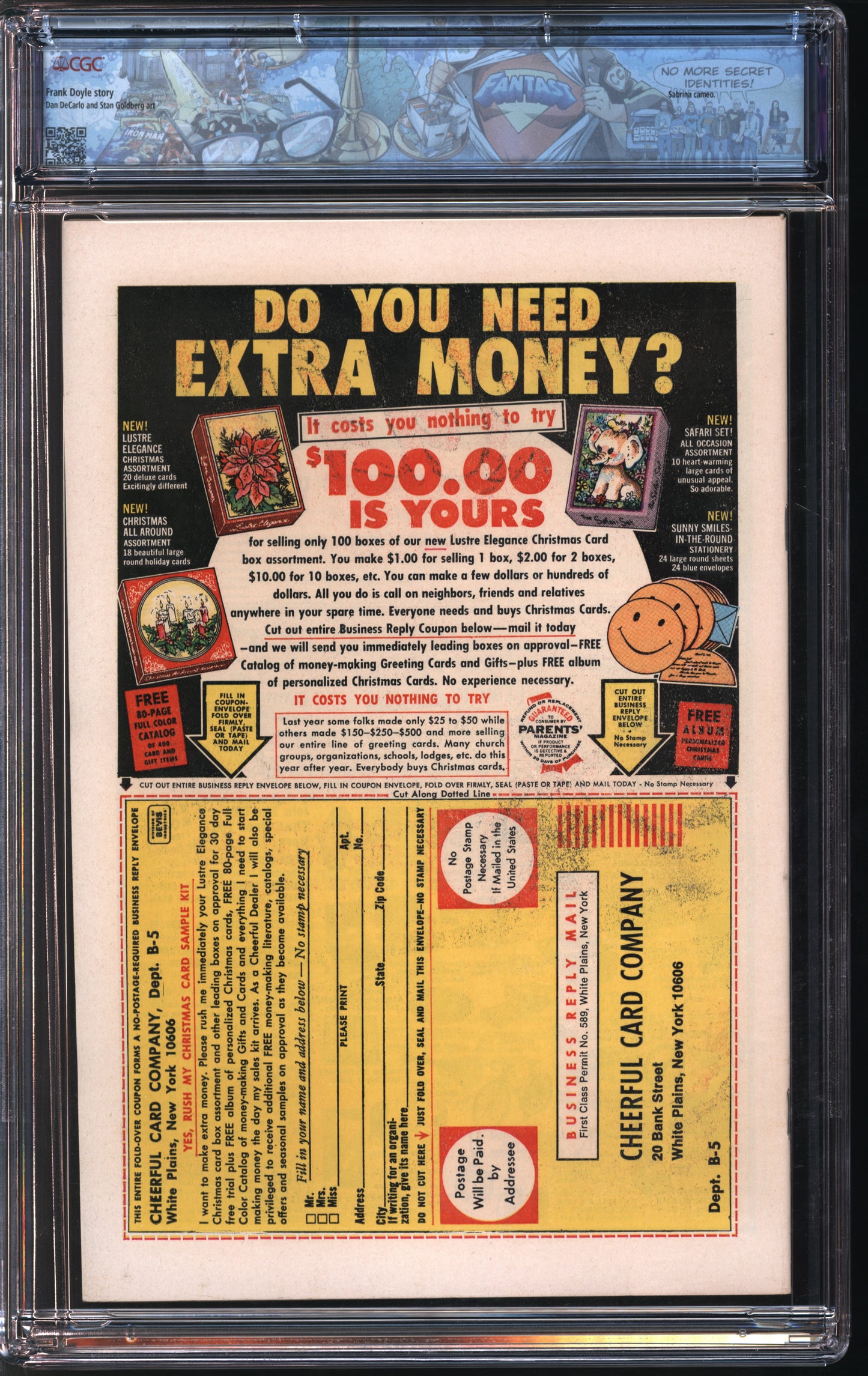 Archie Pub. Chilling Adventures in Sorcery #1 9/72 FANTAST CGC 8.5 White Pages