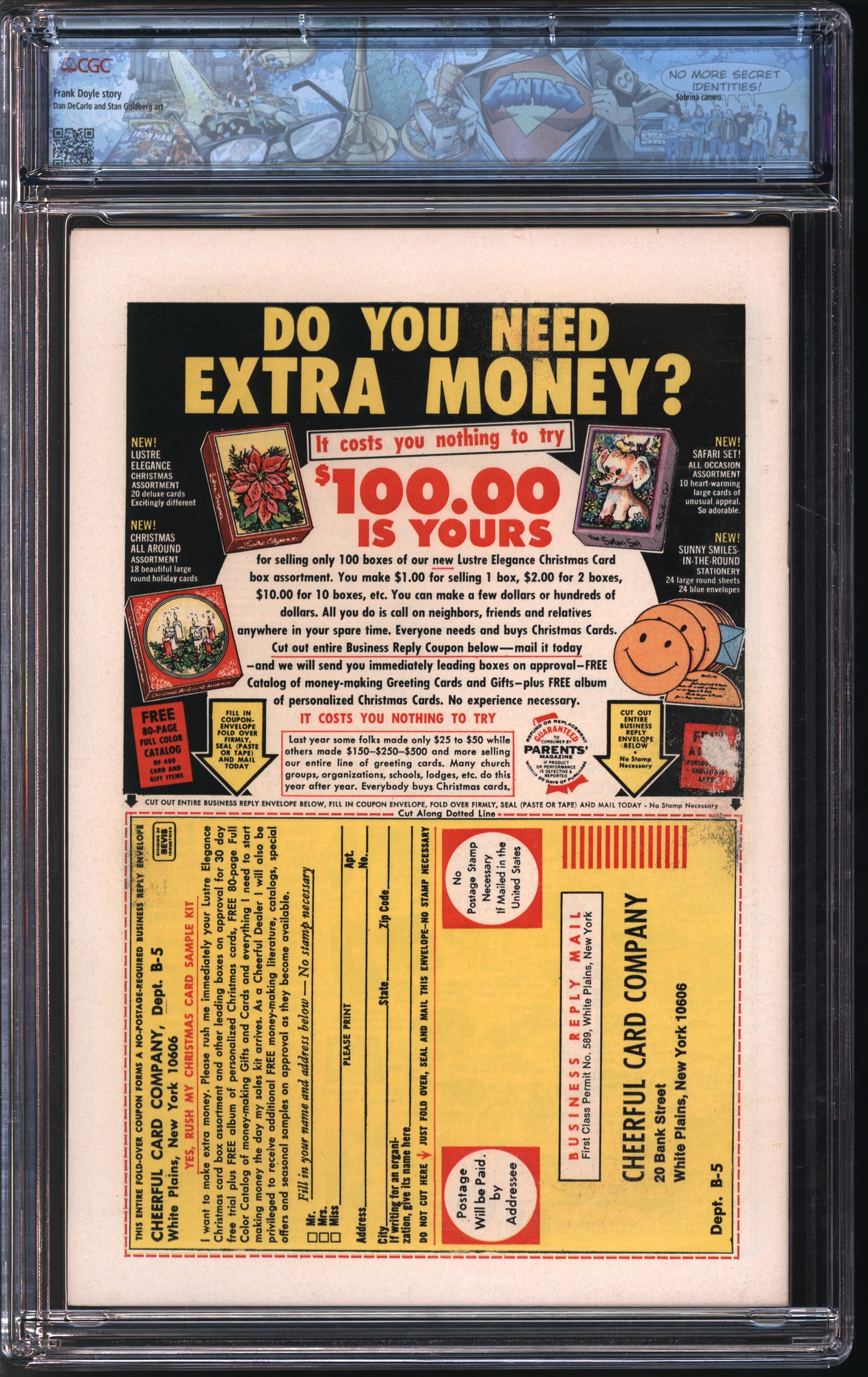 Archie Pub. Chilling Adventures in Sorcery #1 9/72 FANTAST CGC 7.0 White Pages