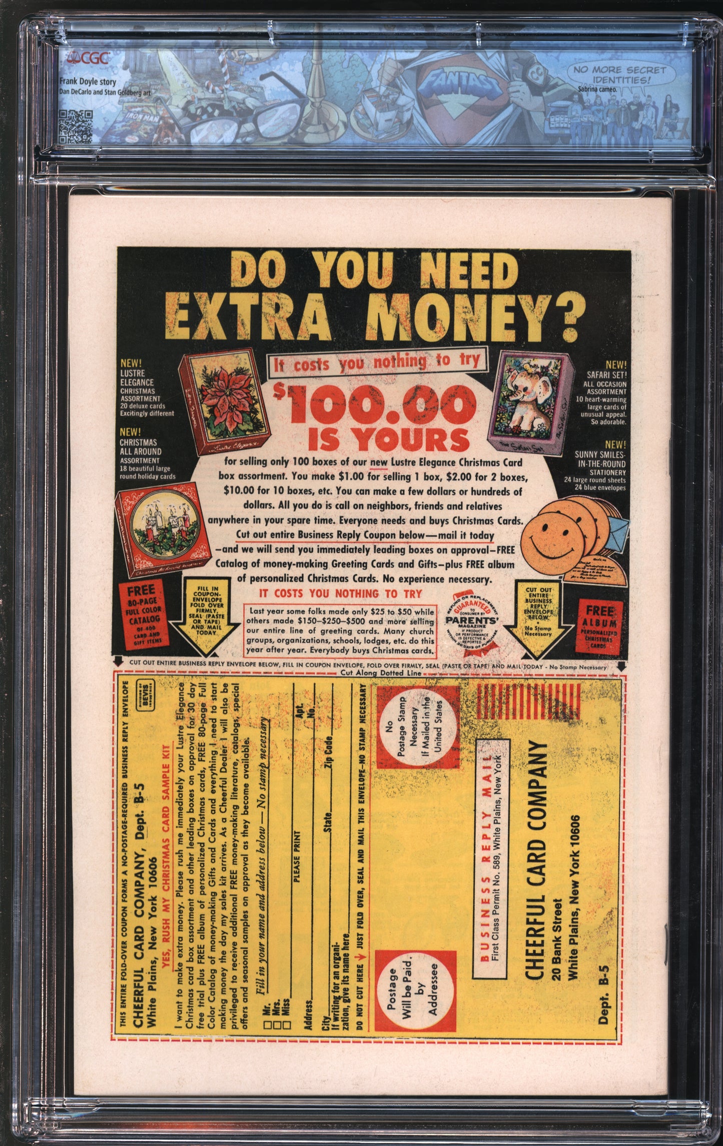 Archie Pub. Chilling Adventures in Sorcery #1 9/72 FANTAST CGC 8.0 White Pages