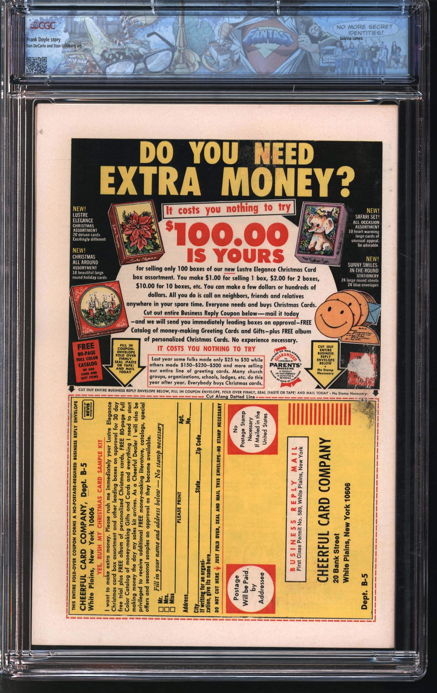 Archie Pub. Chilling Adventures in Sorcery #1 9/72 FANTAST CGC 6.5 White Pages
