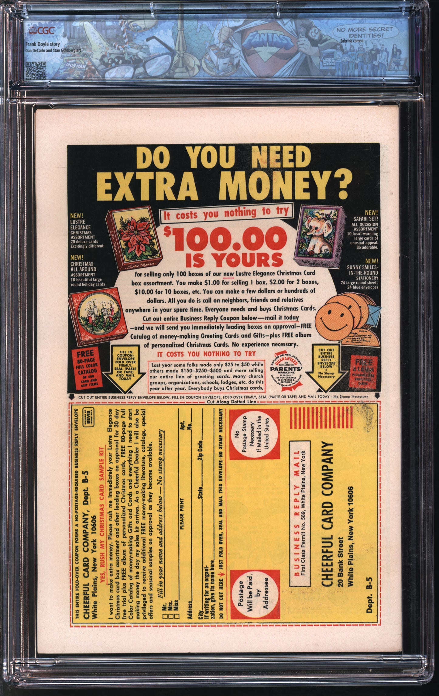 Archie Pub. Chilling Adventures in Sorcery #1 9/72 FANTAST CGC 7.5 Off-White to White Pages