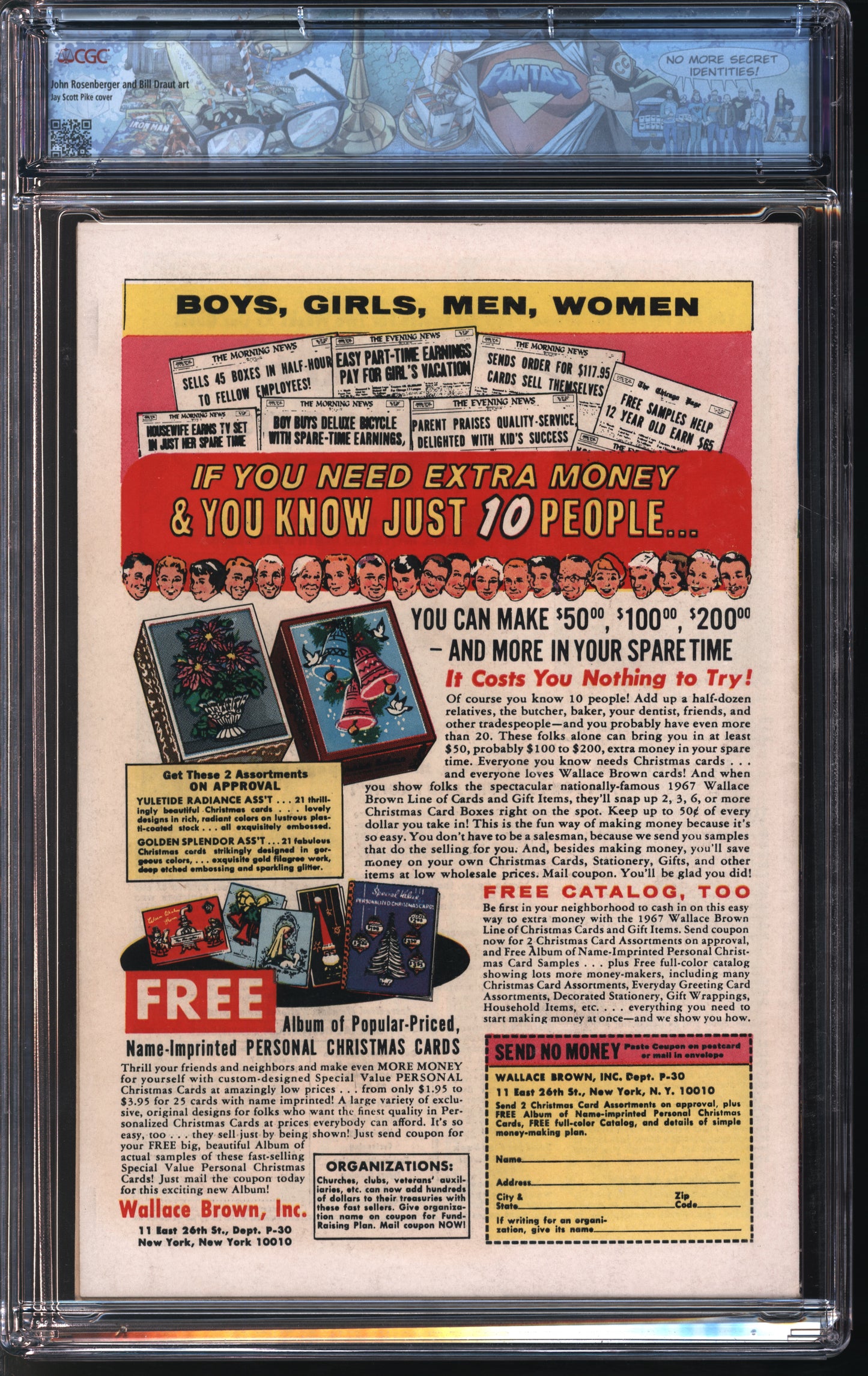 D.C. Comics Young Love #63 9-10/67 FANTAST CGC 9.0 White Pages