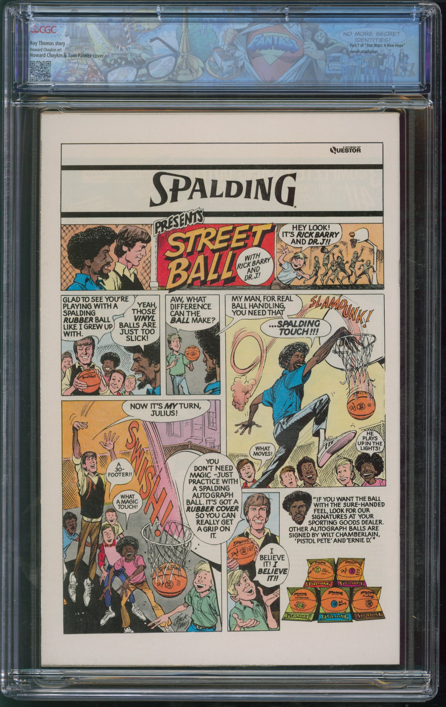 Marvel Star Wars #1 7/77 CGC FANTAST 9.6 White Pages