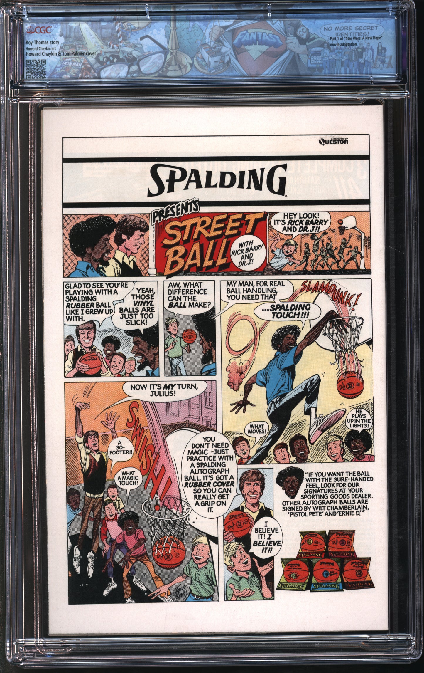 Marvel Comics Star Wars #1 7/77 FANTAST CGC 9.2 White Pages