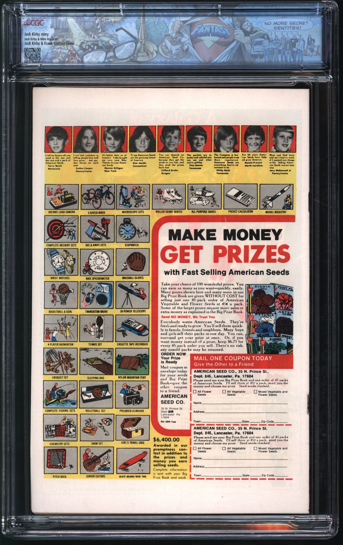 Marvel Comics Machine Man #1 4/78 FANTAST CGC 9.8 White Pages
