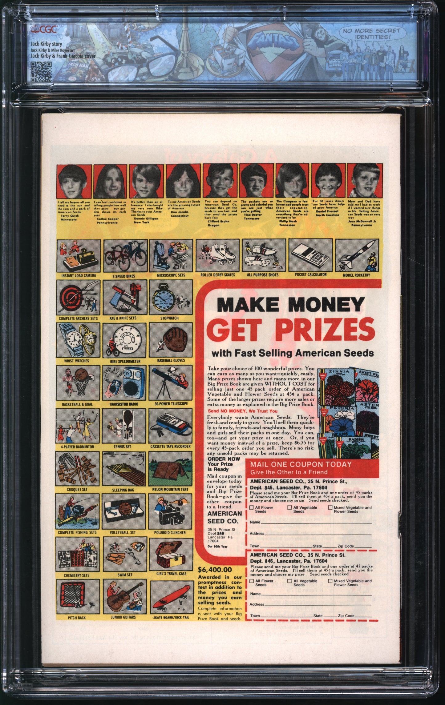 Marvel Comics Machine Man #1 4/78 FANTAST CGC 9.4 White Pages