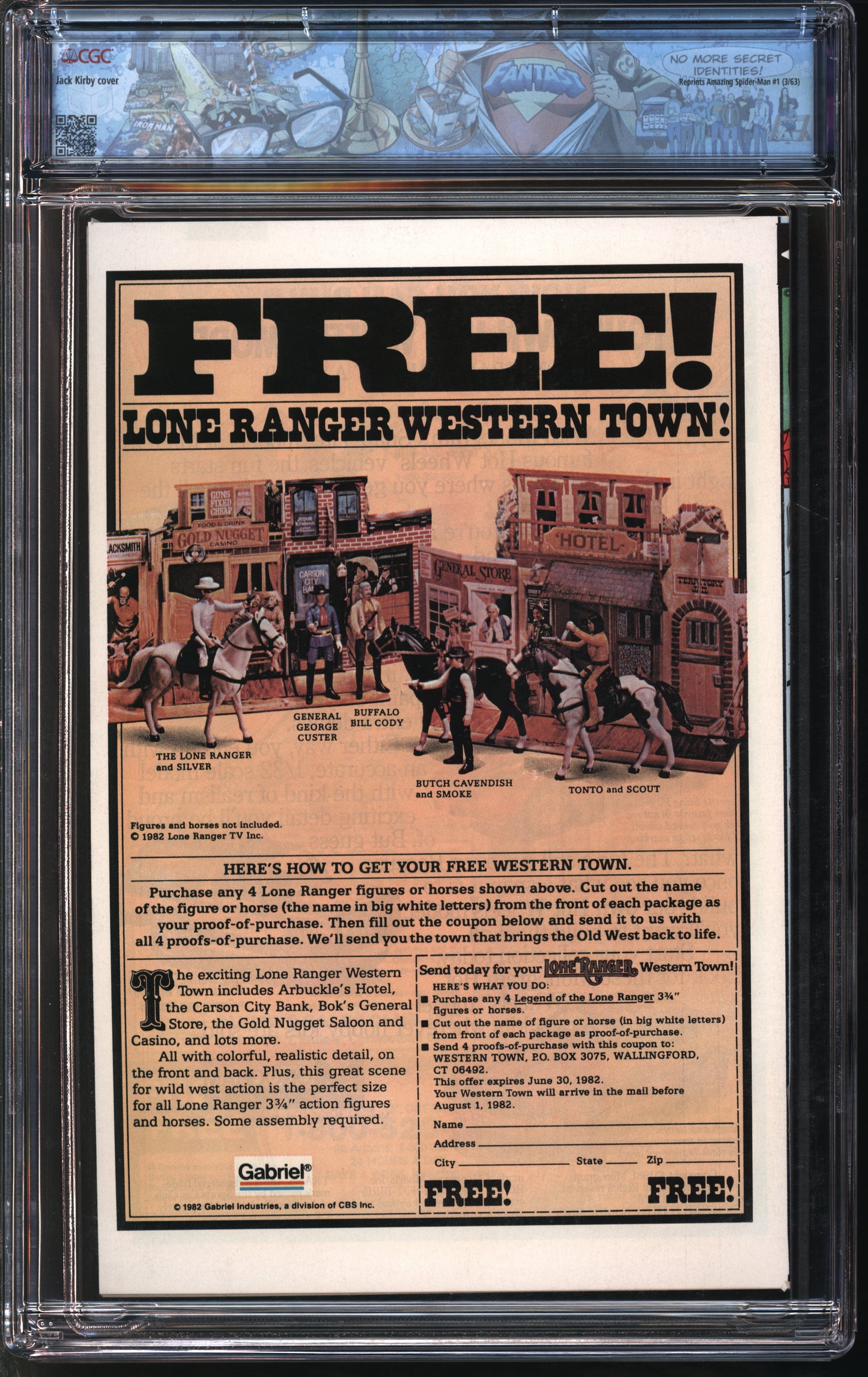 Marvel Comics Marvel Tales #138 4/82 FANTAST CGC 8.5 White Pages
