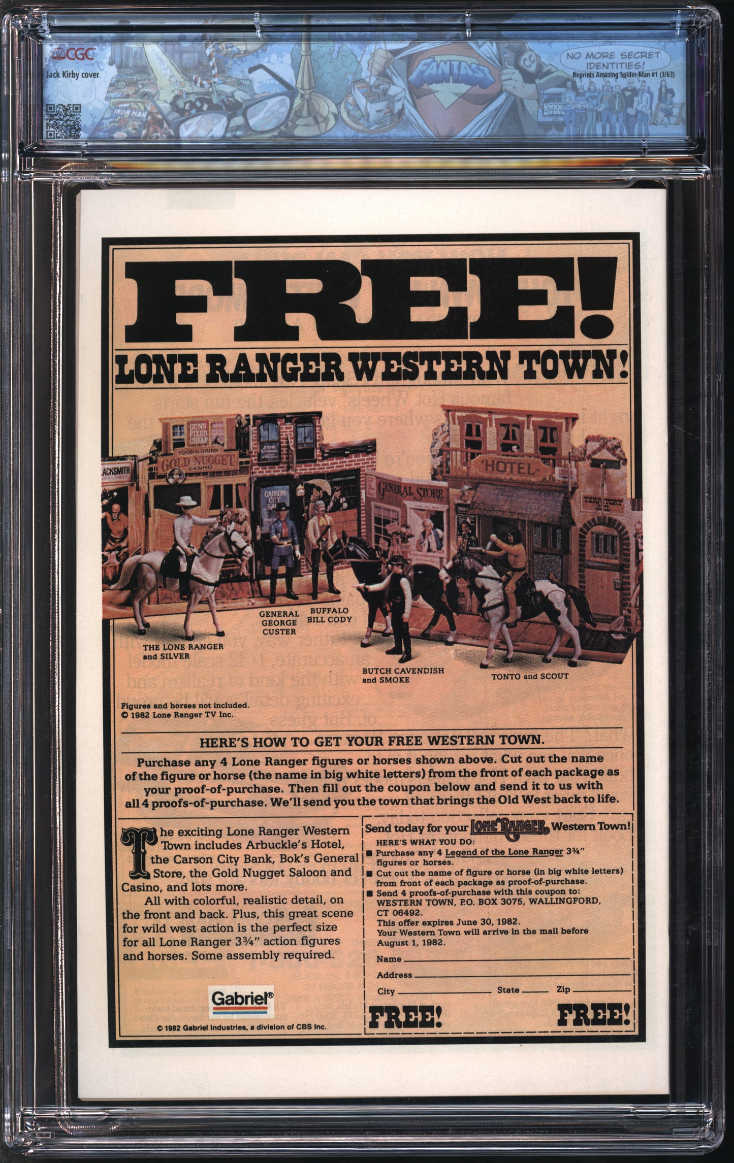Marvel Comics Marvel Tales #138 4/82 FANTAST CGC 9.8 White Pages