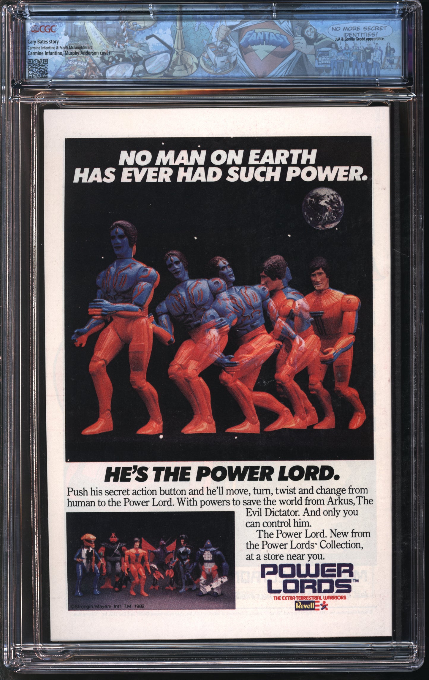 D.C. Comics Flash #329 1/84 FANTAST CGC 9.8 White Pages