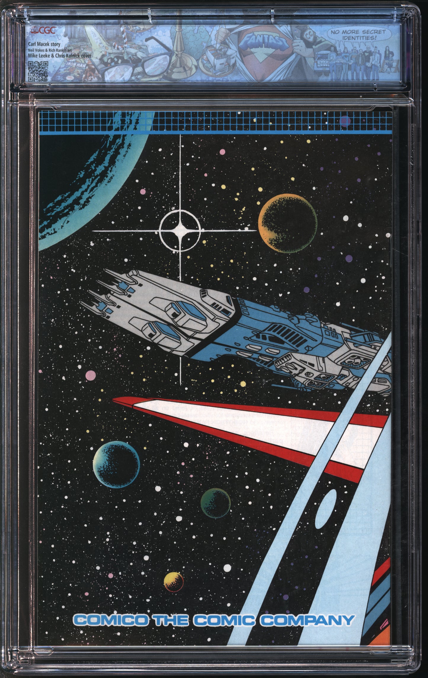 Comico Comics Robotech: The Macross Saga #3 5/85 FANTAST CGC 9.8 White Pages