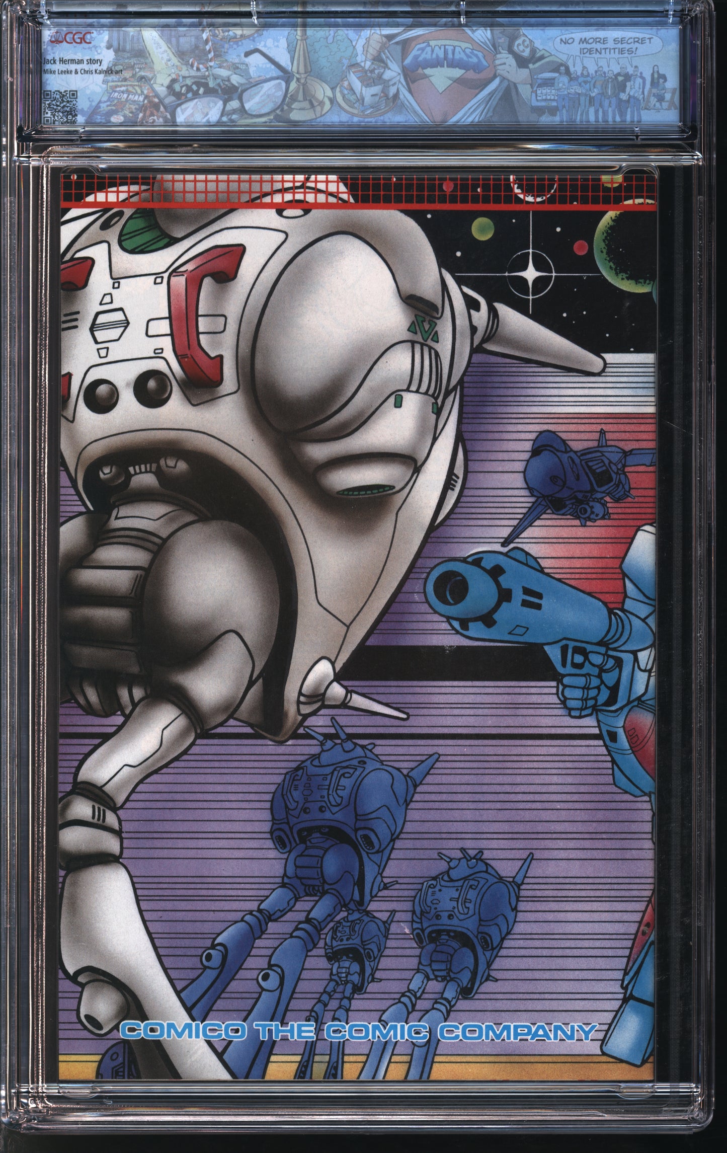 Comico Comics Robotech: The Macross Saga #6 9/85 FANTAST CGC 9.8 White Pages