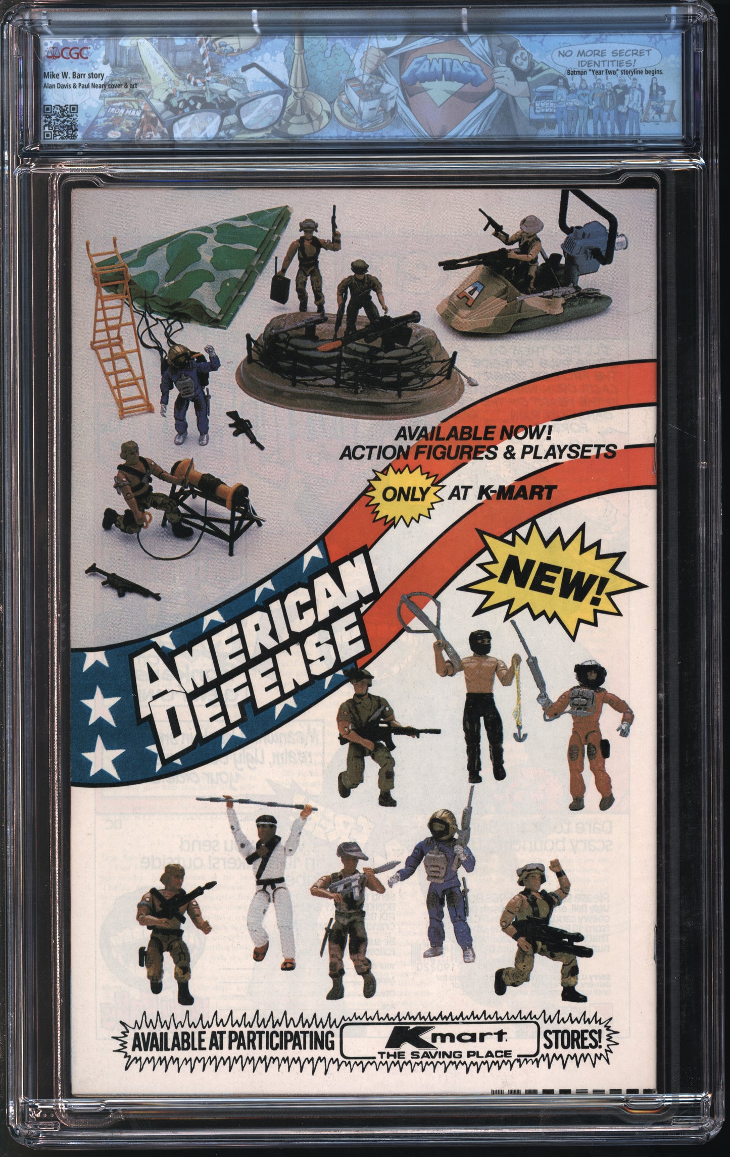 D.C. Comics Detective Comics #575 6/87 FANTAST CGC 9.8 White Pages