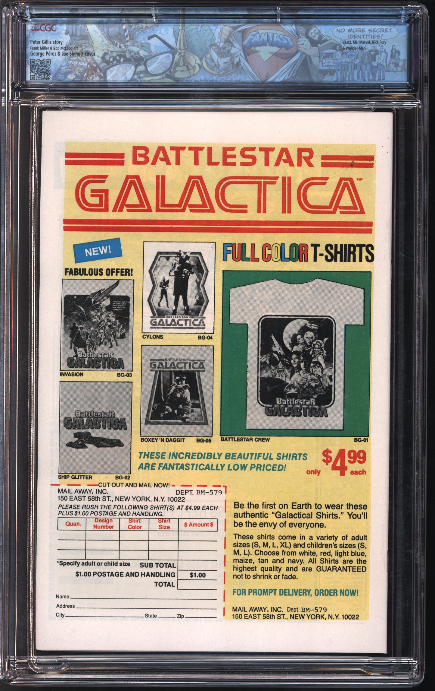 Marvel Comics Marvel Two-In-One #51 5/79 FANTAST CGC 9.8 White Pages