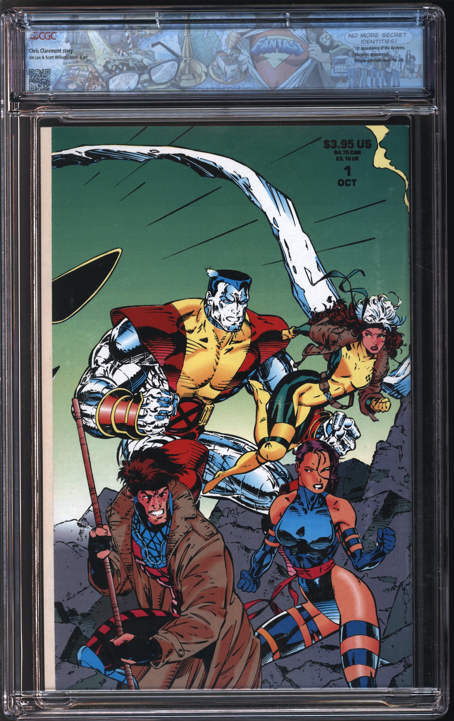 Marvel Comics X-men #1 Special Collector's Edition 10/91 FANTAST CGC 9.8 White Pages