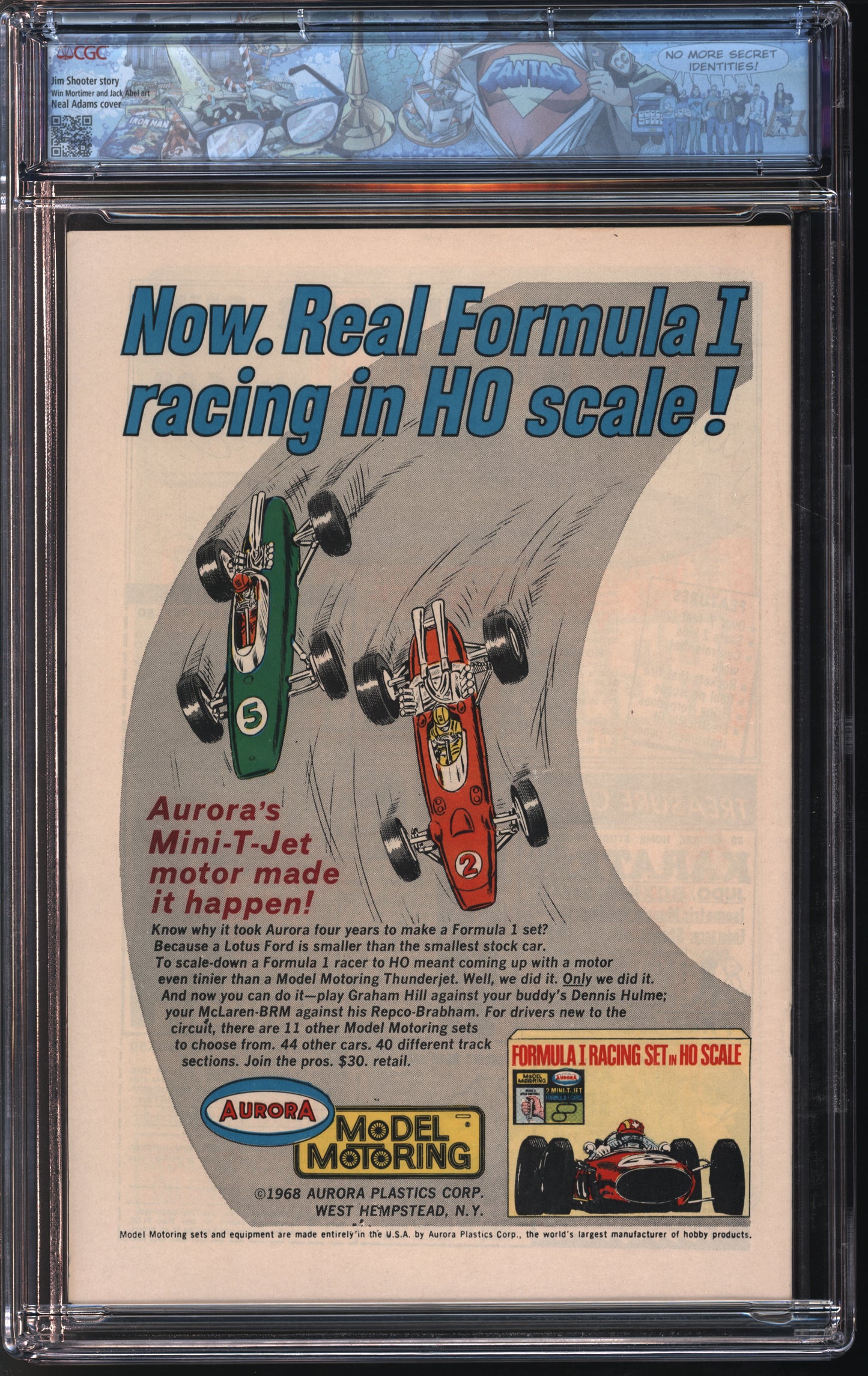 D.C. Comics Adventure Comics #377 2/69 FANTAST CGC 9.6 Off-White to White Pages