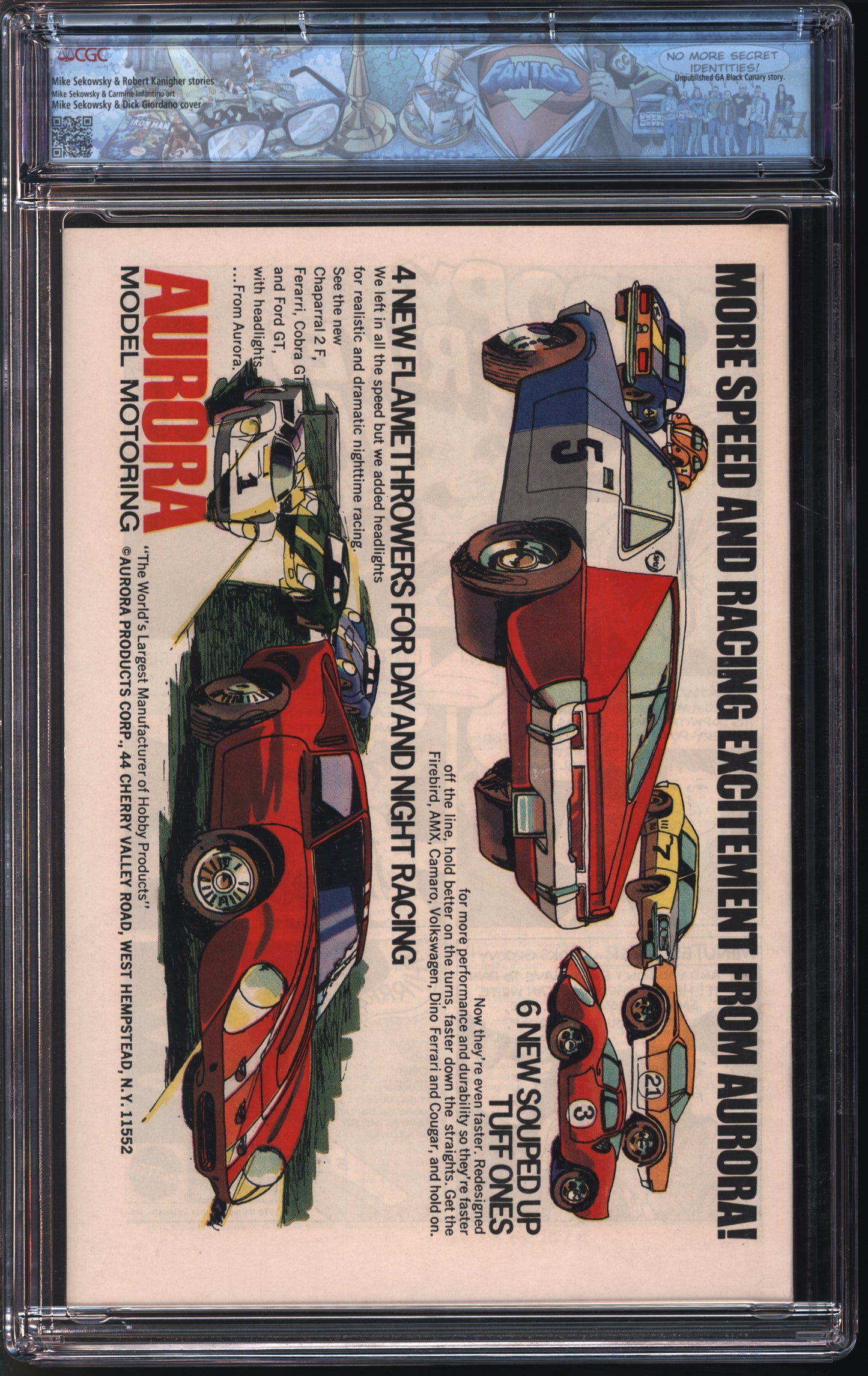 D.C. Comics Adventure Comics #399 11/70 FANTAST CGC 9.4 White Pages