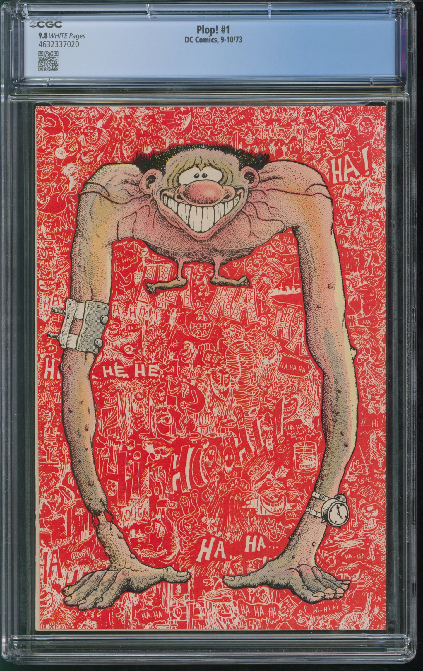 D.C. Comics Plop! #1 10/73 CGC 9.8 White Pages