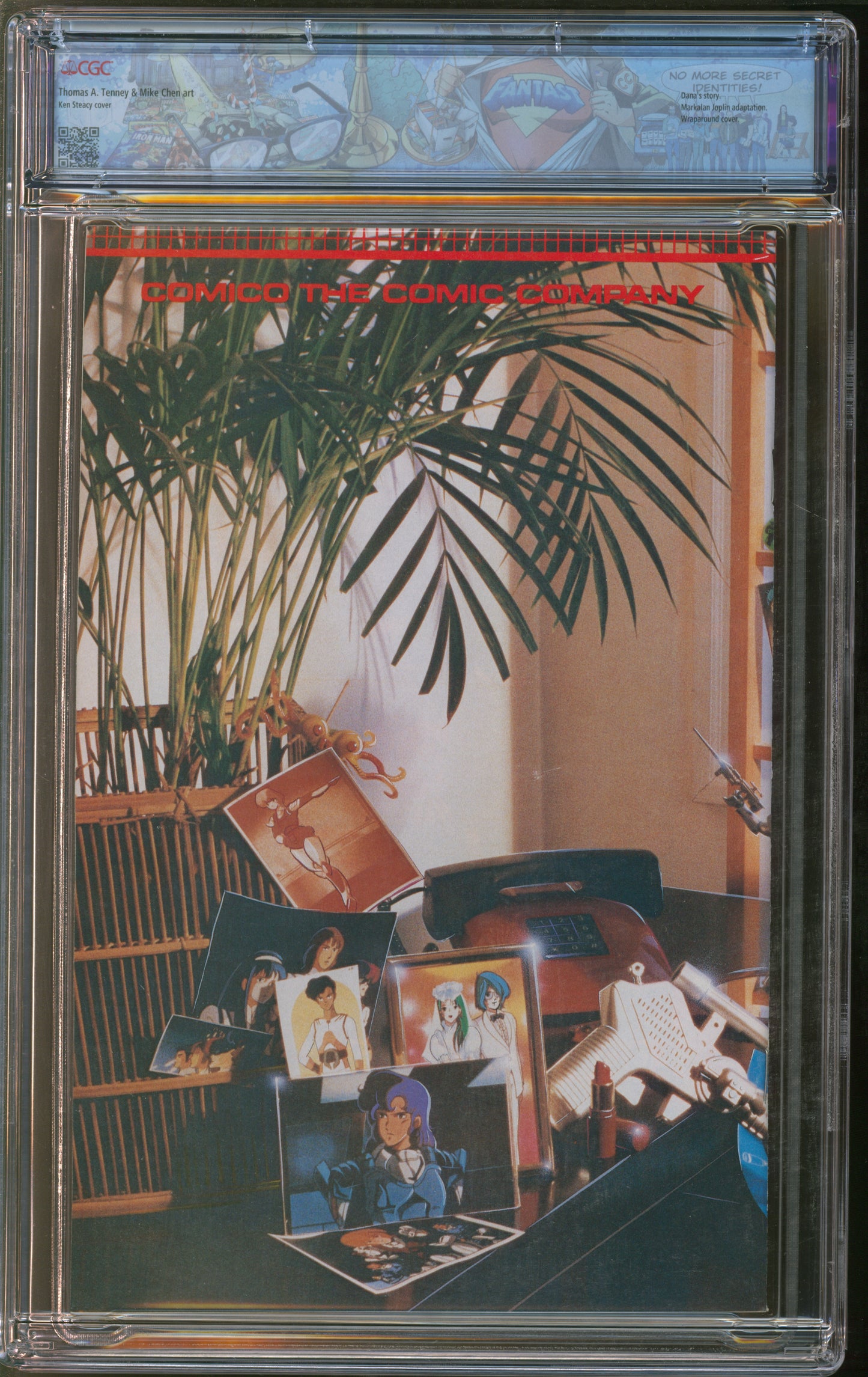 Comico Robotech Special #1 5/88 FANTAST CGC 9.8 White Pages