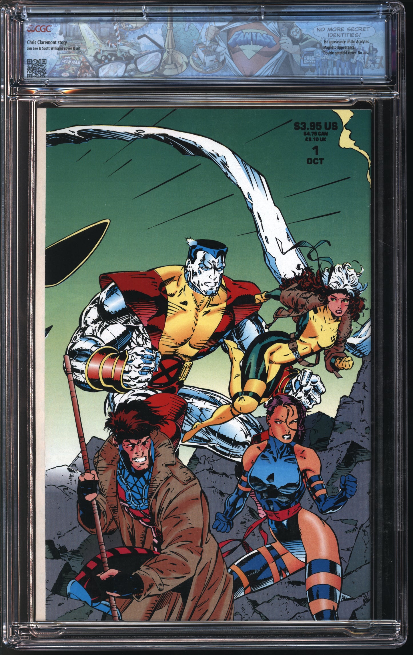 Marvel Comics X-Men #1 Special Collectors Edition 10/91 FANTAST CGC 9.8 White Pages
