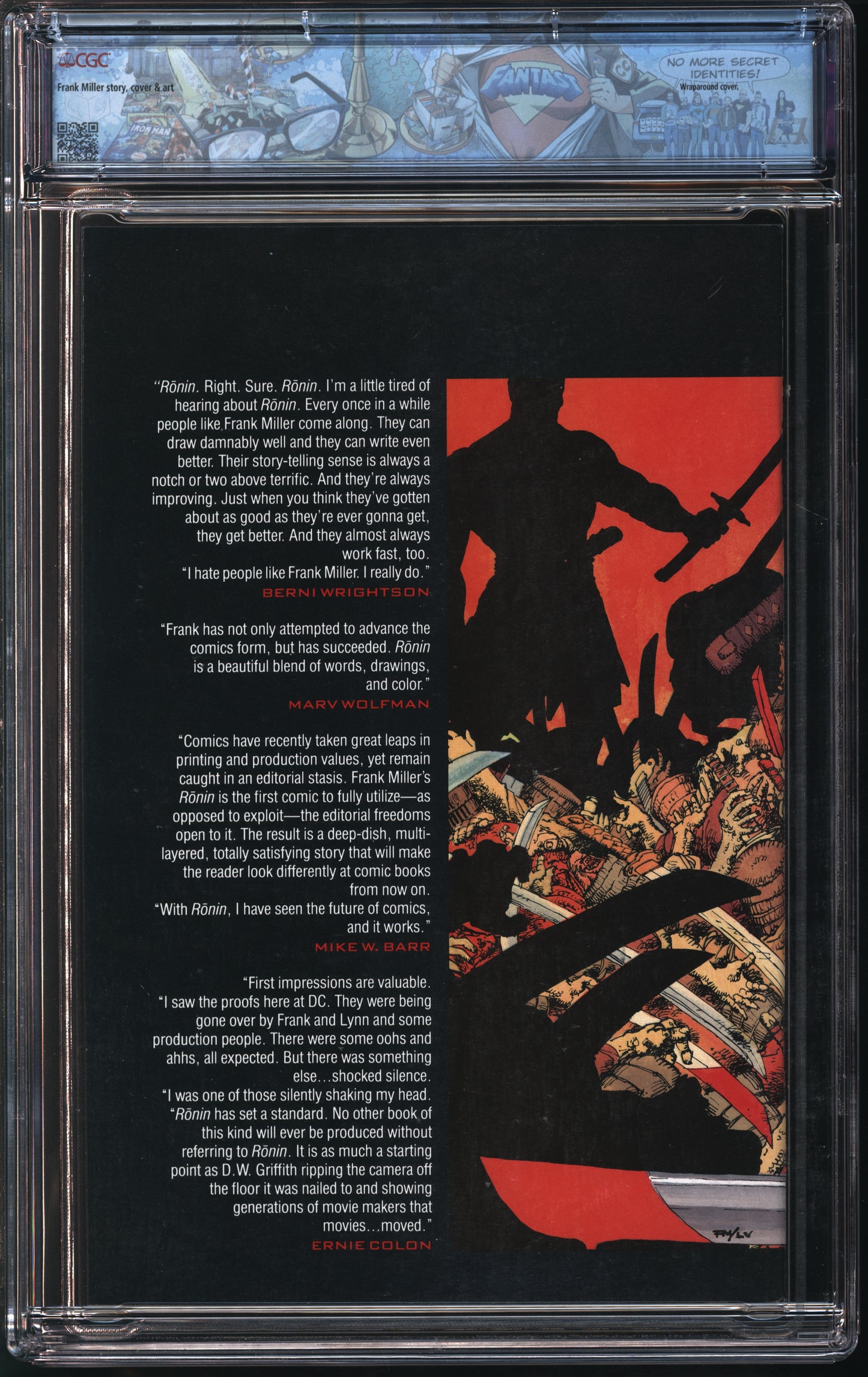 D.C. Comics Ronin #5 5/84 FANTAST CGC 9.8 White Pages