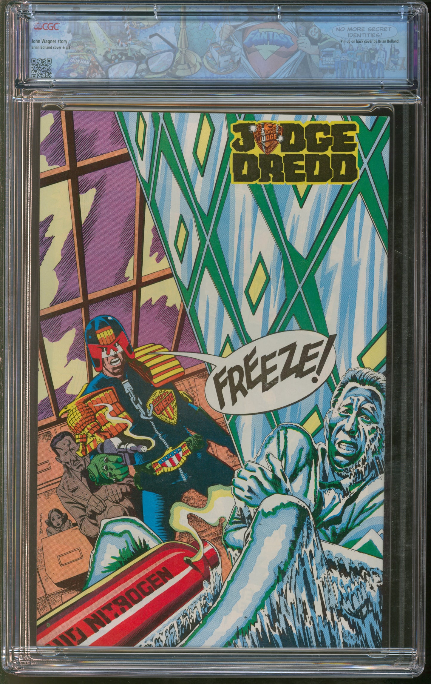 Eagle Comics Judge Dredd #2 12/83 FANTAST CGC 9.8 White Pages