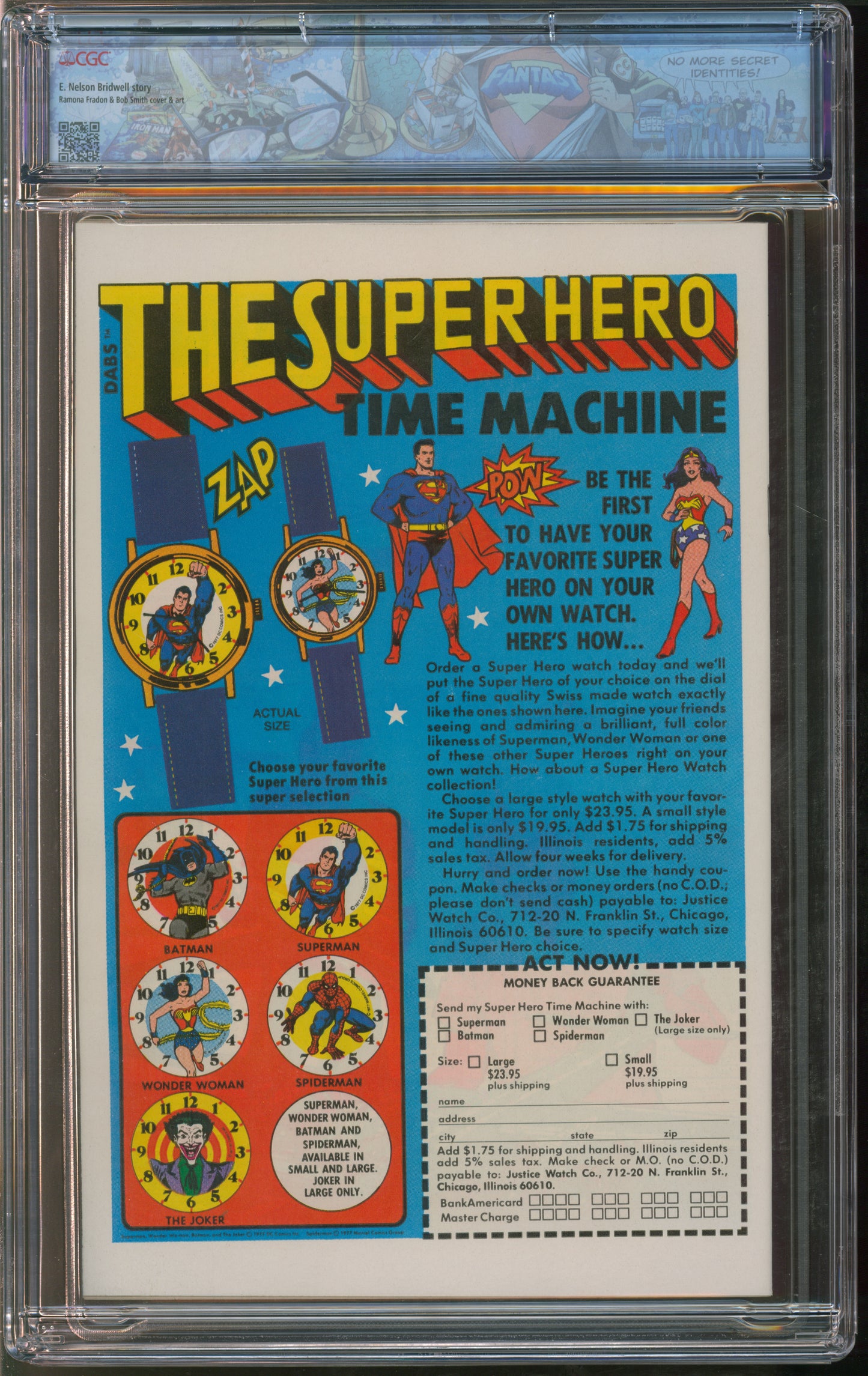 D.C. Comics Super Friends #10 2-3/78 FANTAST CGC 9.8 White Pages