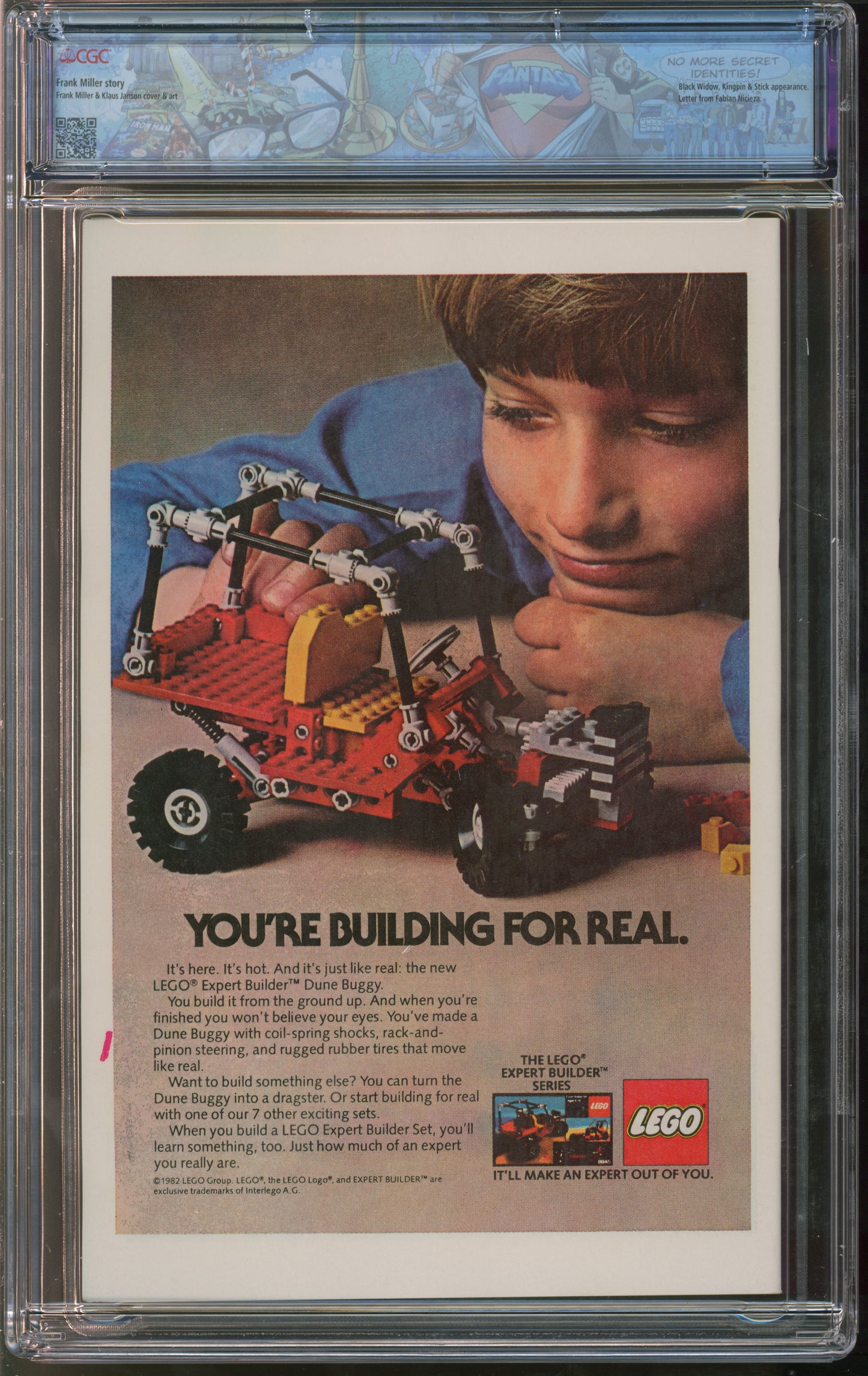 Marvel Comics Daredevil #190 1/83 CGC FANTAST 9.8 White Pages