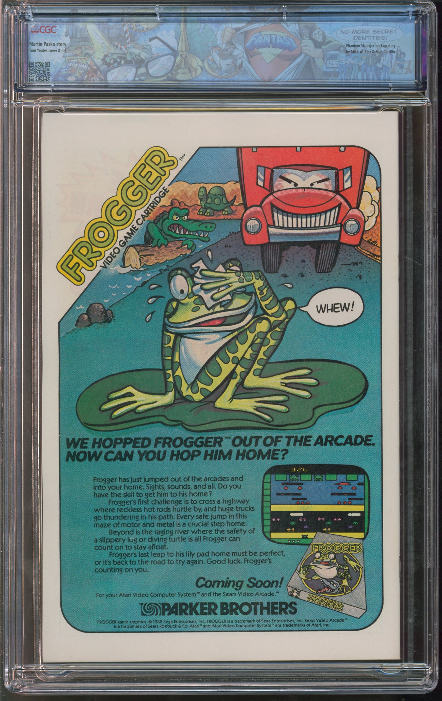 D.C. Comics Saga of the Swamp Thing #7 11/82 CGC FANTAST 9.8 White Pages
