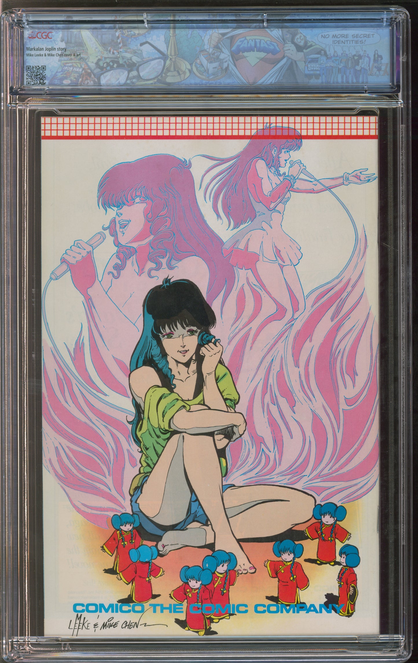 Comico Robotech: The Macross Saga #27 5/88 FANTAST CGC 9.6 White Pages