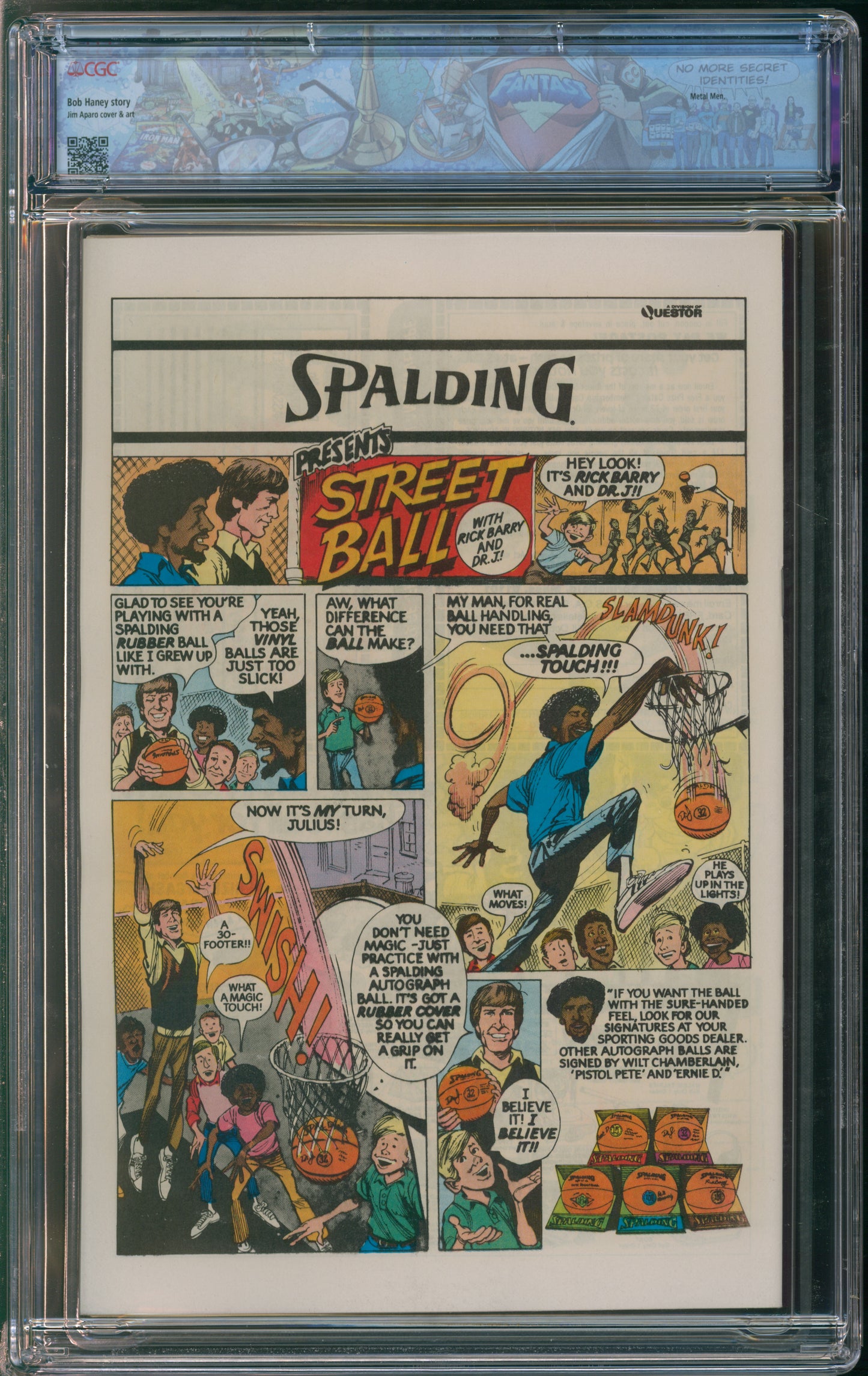 D.C. Comics Brave and the Bold #135 7/77 FANTAST CGC 9.8 White Pages