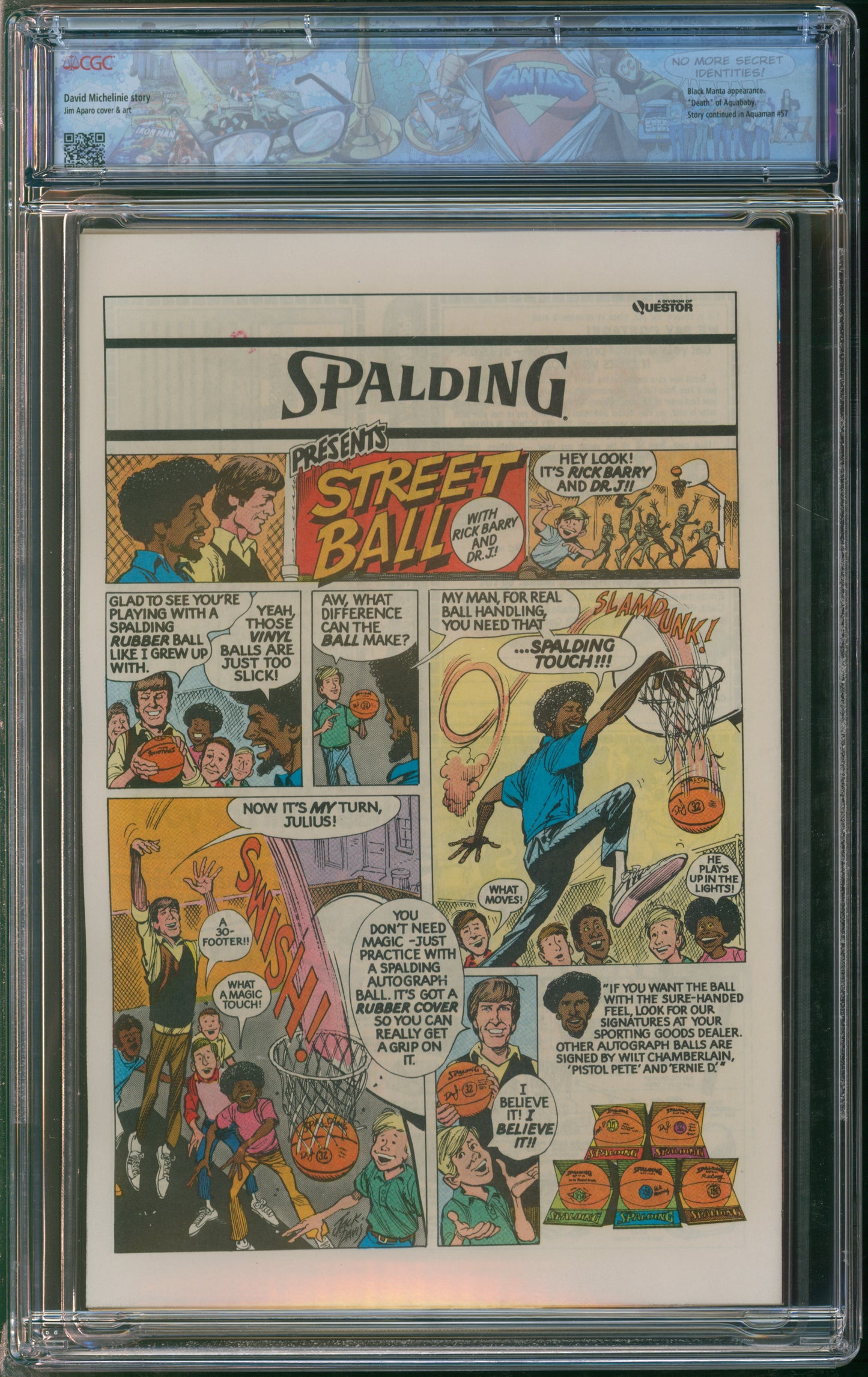D.C. Comics Adventure Comics #452 7-8/77 FANTAST CGC 9.8 White Pages