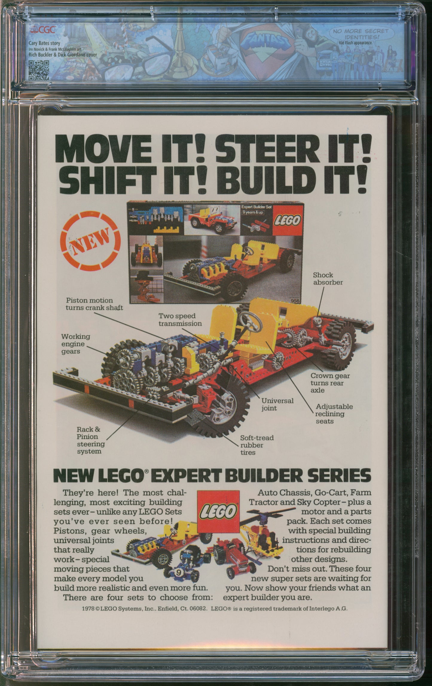 D.C. Comics Flash #269 1/79 FANTAST CGC 9.8 White Pages